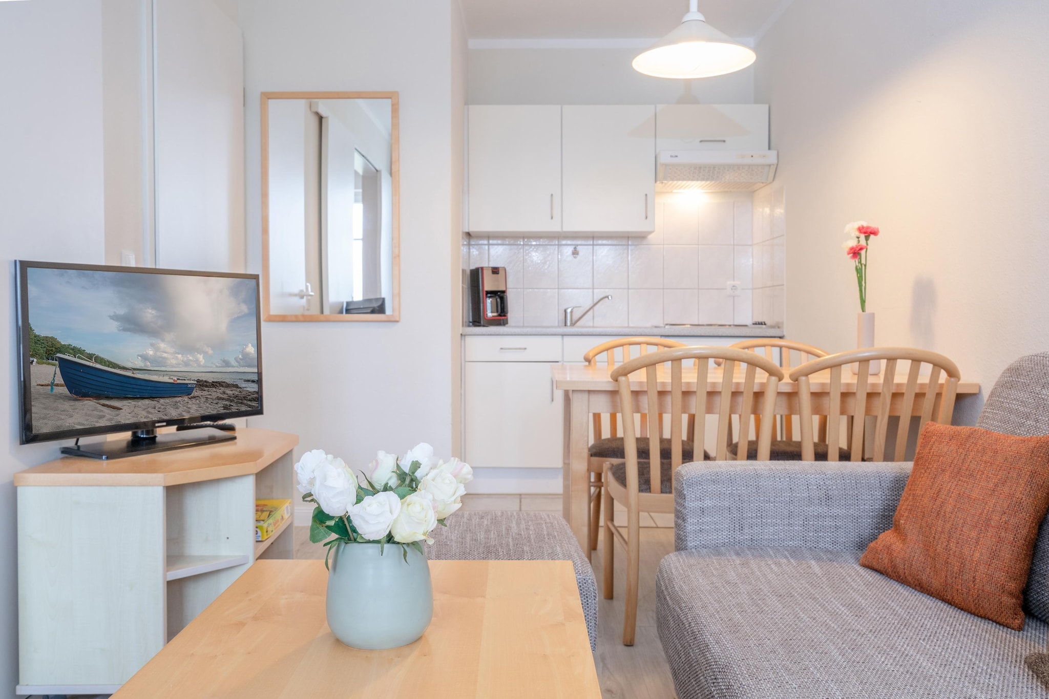 Typ L - Fewo Nr 660 im Seepark Sellin - Woonkamer