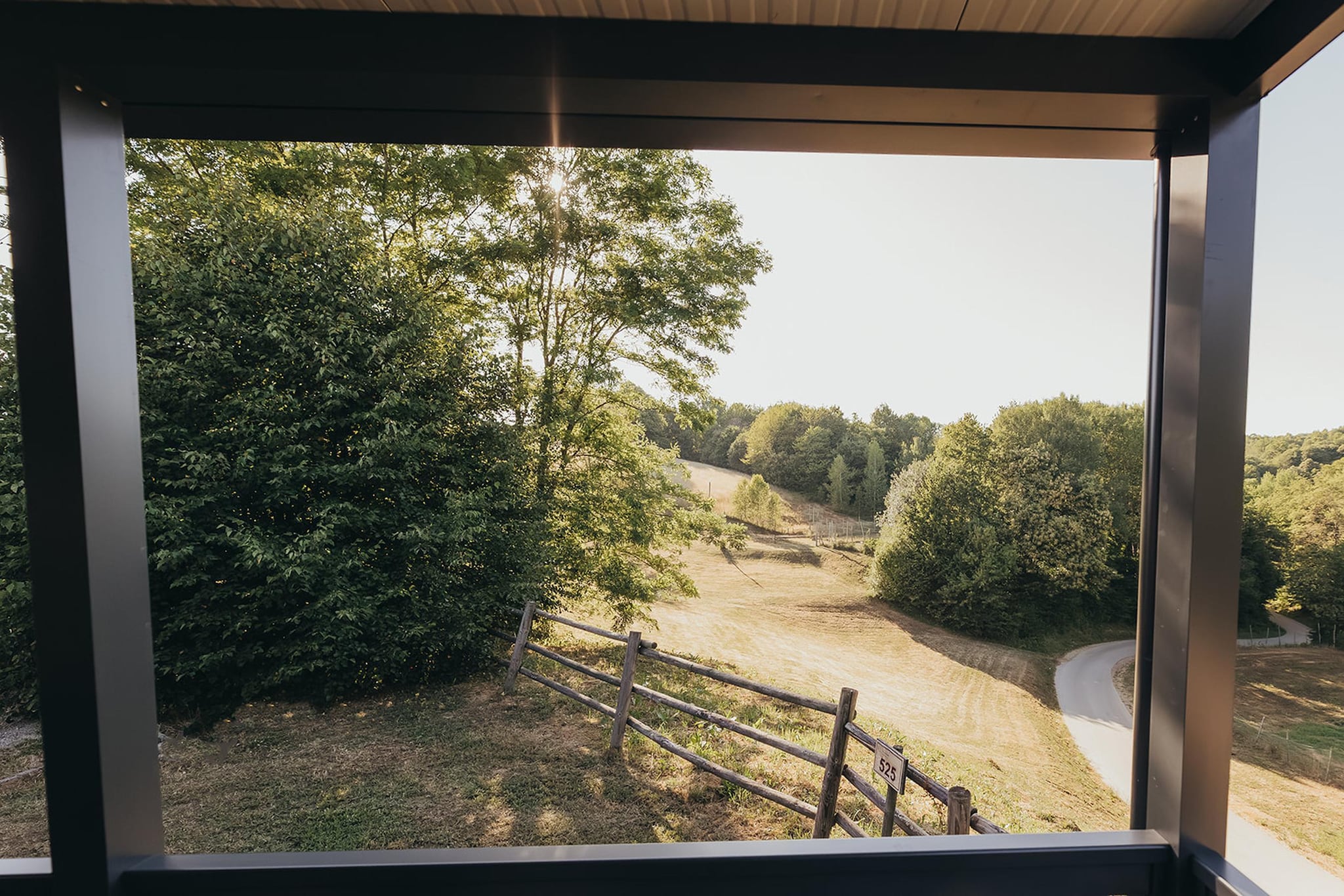 Luxury mobile home - Aussicht Sommer