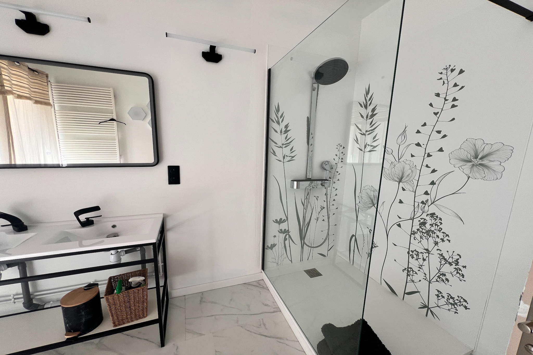 Jolie maison de vacances - Badkamer
