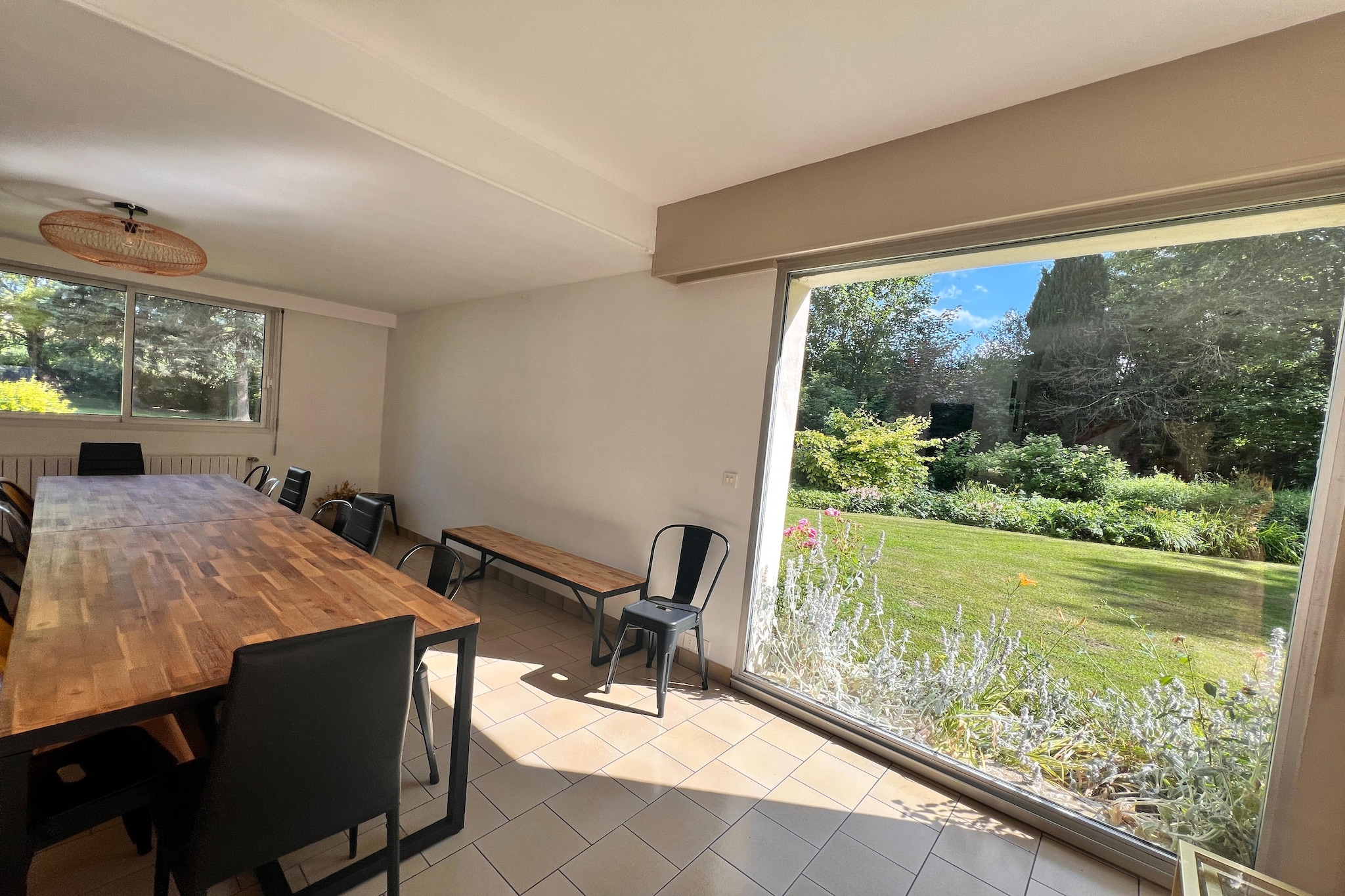 Jolie maison de vacances - Woonkamer