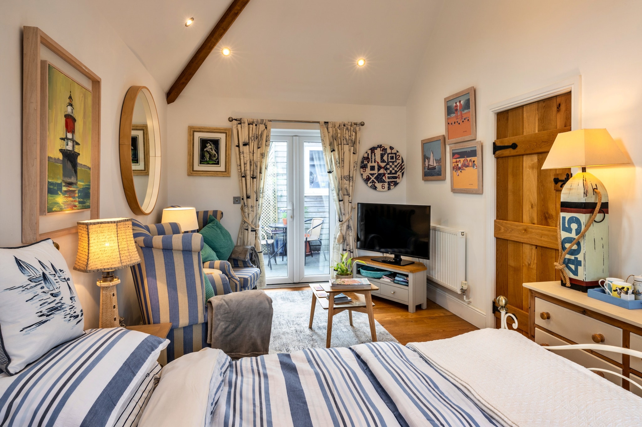 The Rectory Nook Annexe - Woonkamer