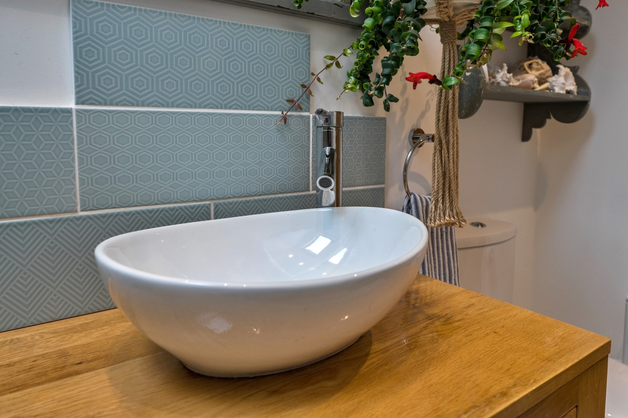 The Rectory Nook Annexe - Badkamer