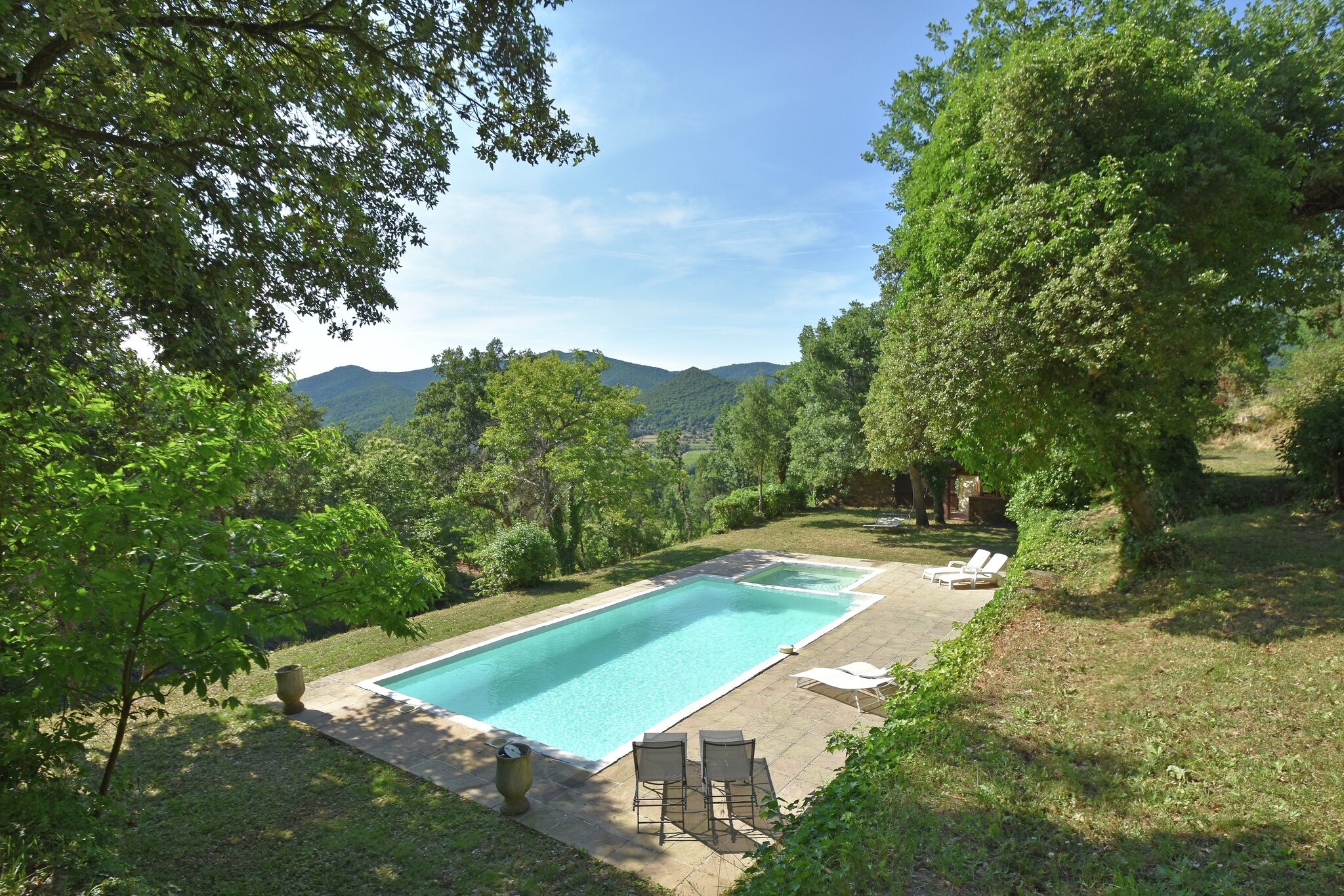 La bastide Panoramique - Uitzicht zomer