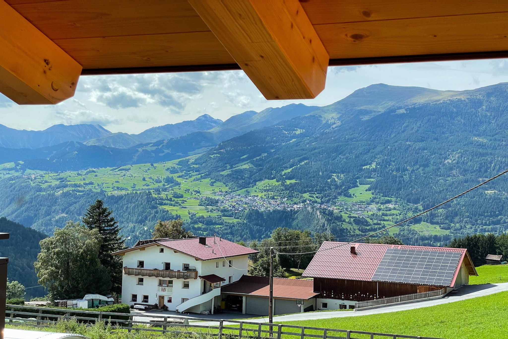 Panoramablick Kaunergrat Premium Suites - View in summer