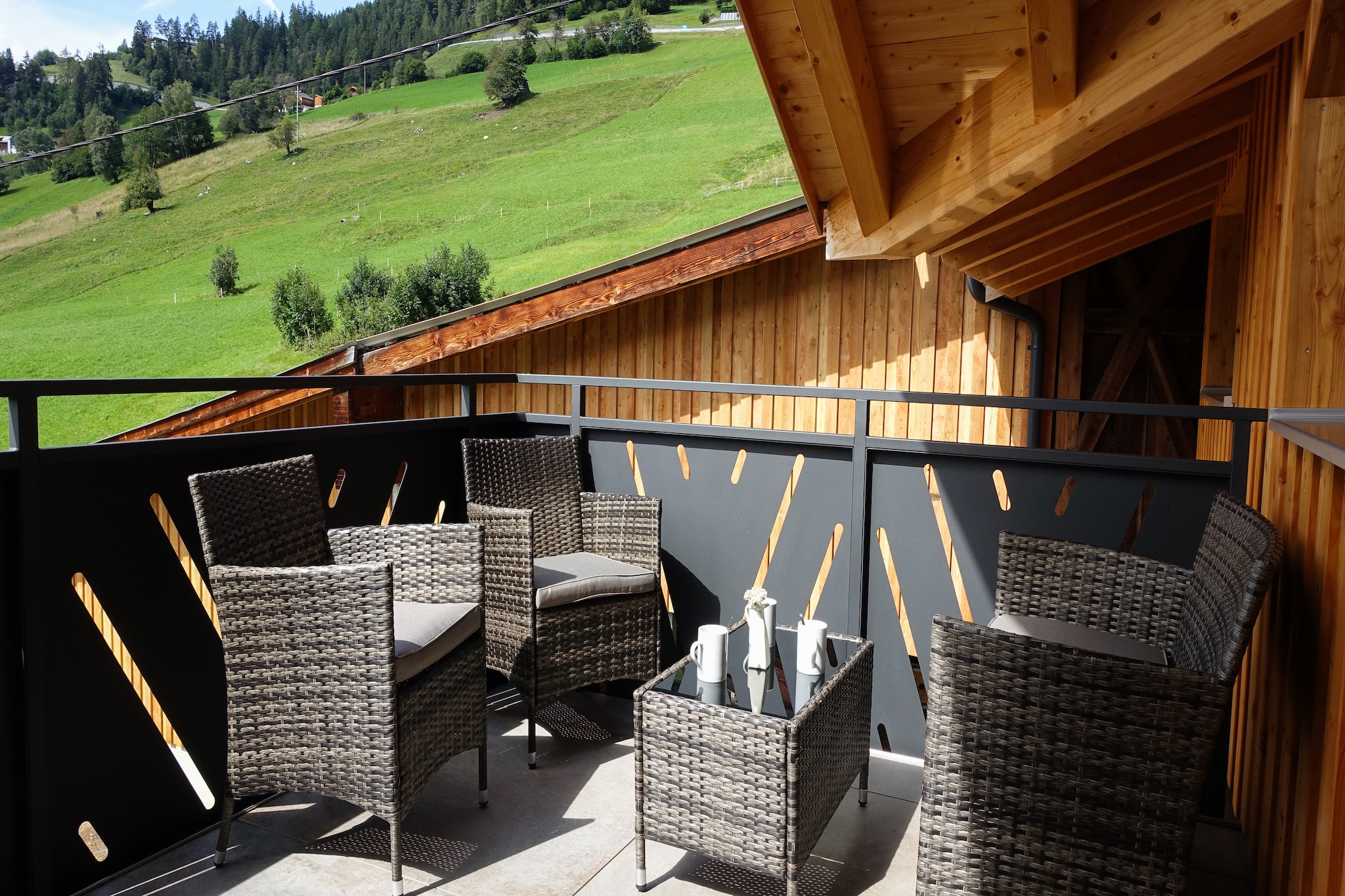 Panoramablick Kaunergrat Premium Suites - Terrace balcony