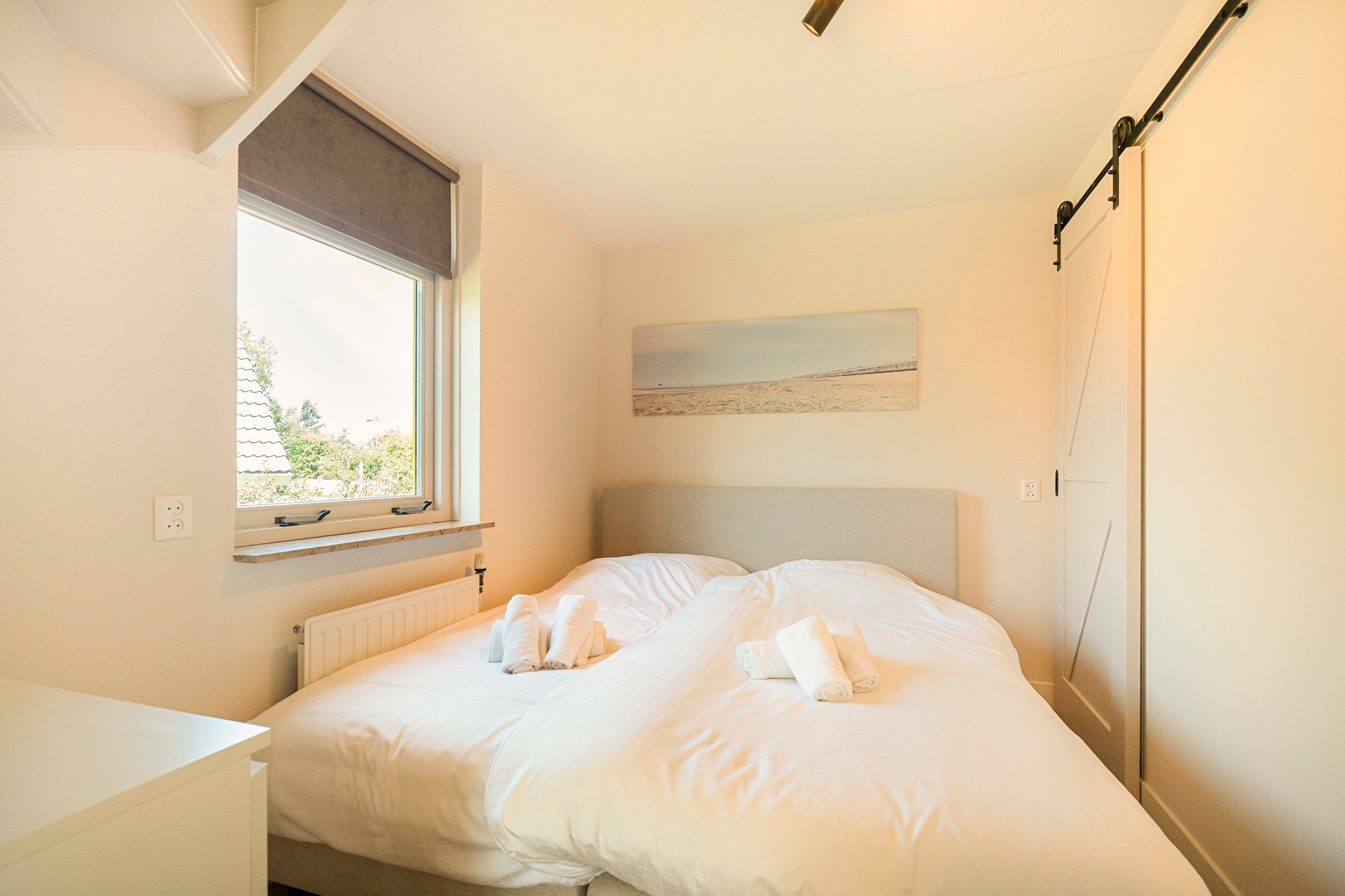 Strandslag Bungalow 68 - Slaapkamer