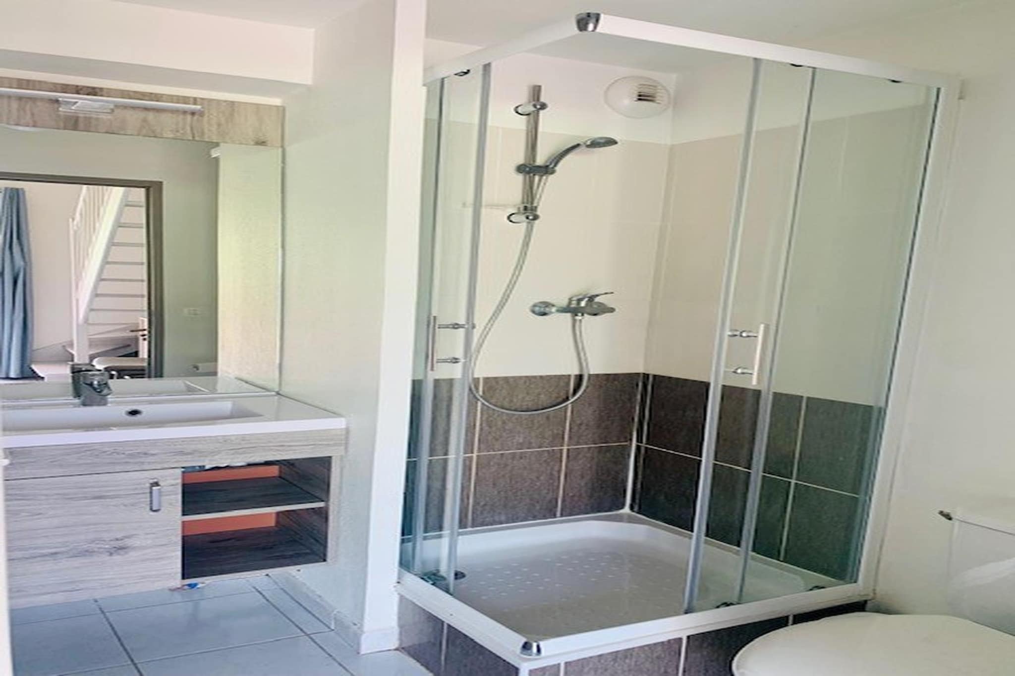 Le Domaine du Golf Maison - HOUSE 1 ROOM MEZZANINE with air conditioner - Badkamer