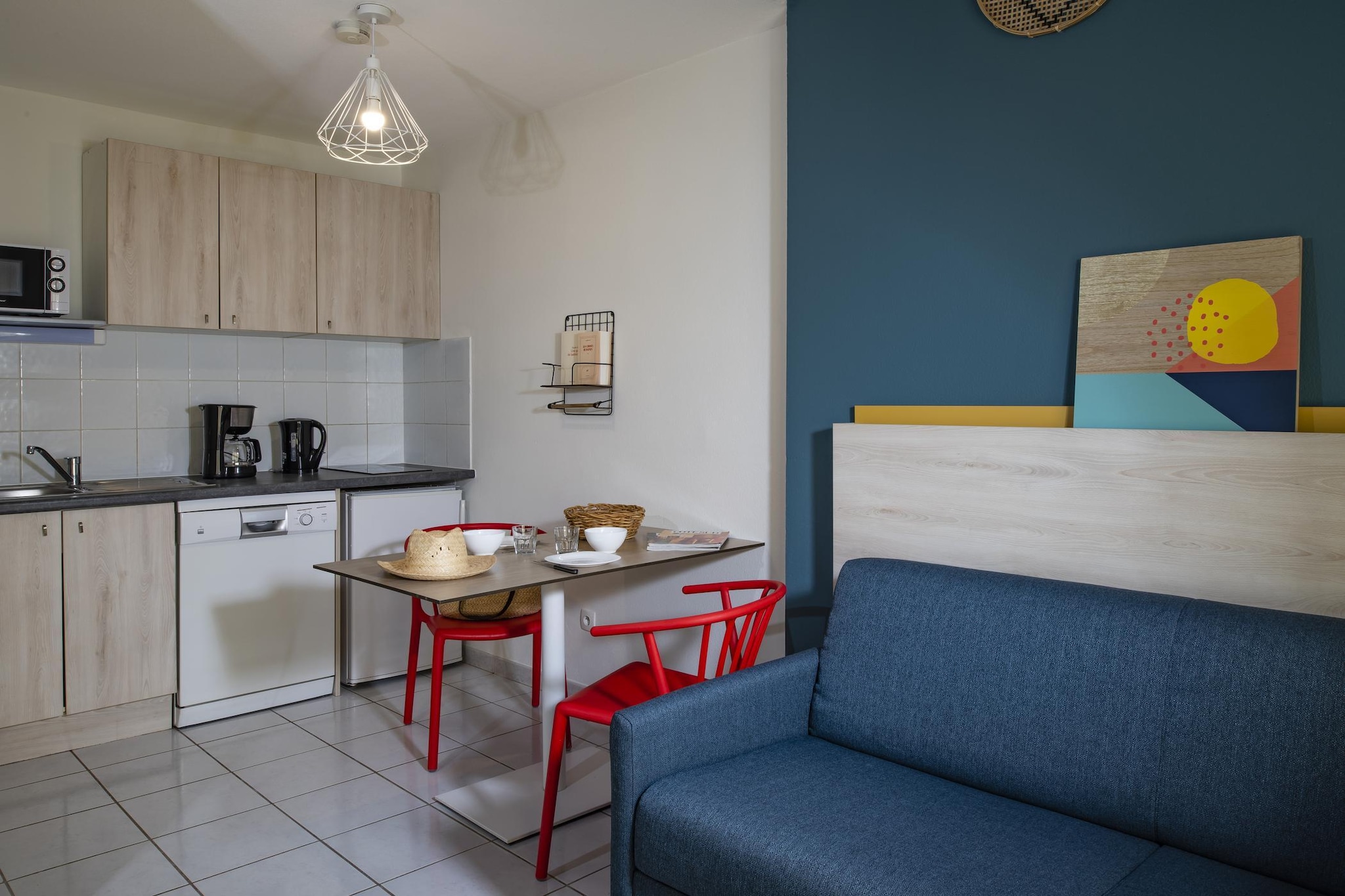 Le Domaine du Golf Maison - HOUSE 1 ROOM MEZZANINE with air conditioner - Woonkamer