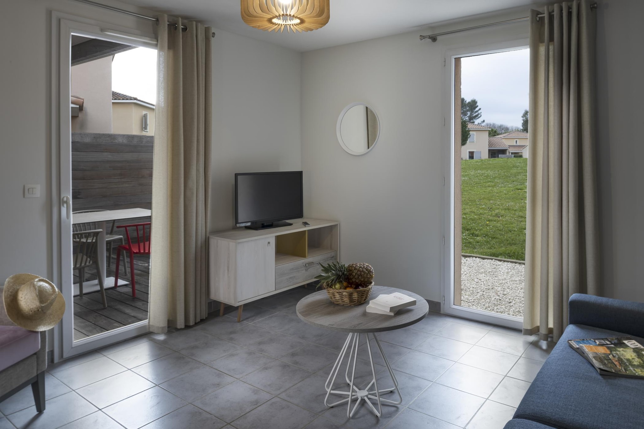 Le Domaine du Golf - VILLA 2 BEDROOMS CONFORT Conditioned ground floor - Woonkamer