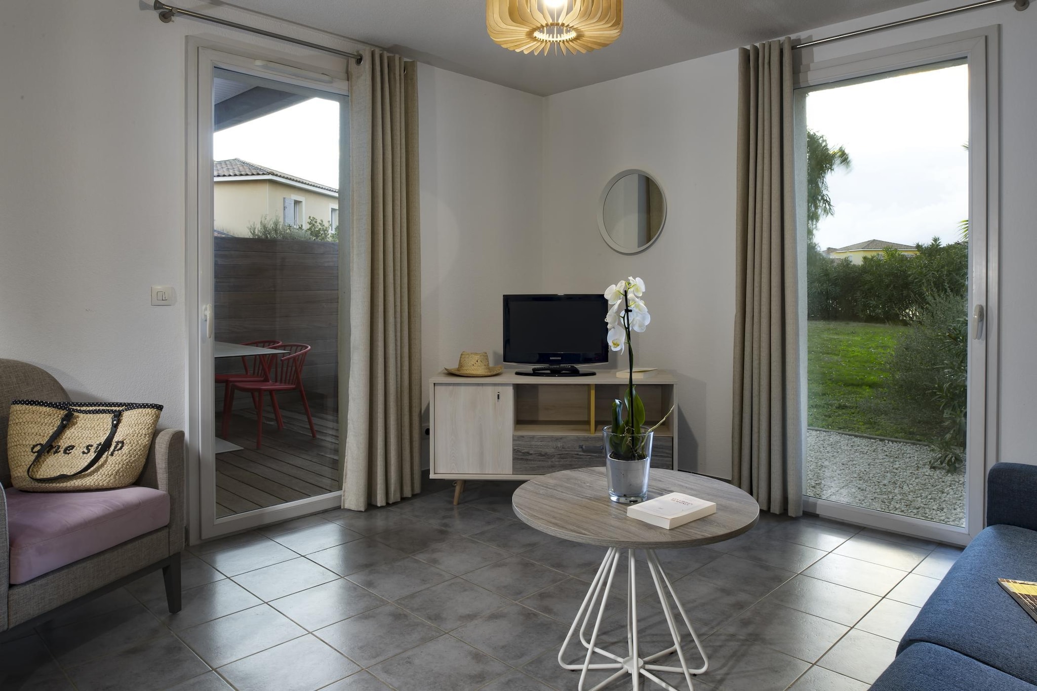Le Domaine du Golf - VILLA 2 BEDROOMS CONFORT Conditioned ground floor - Woonkamer