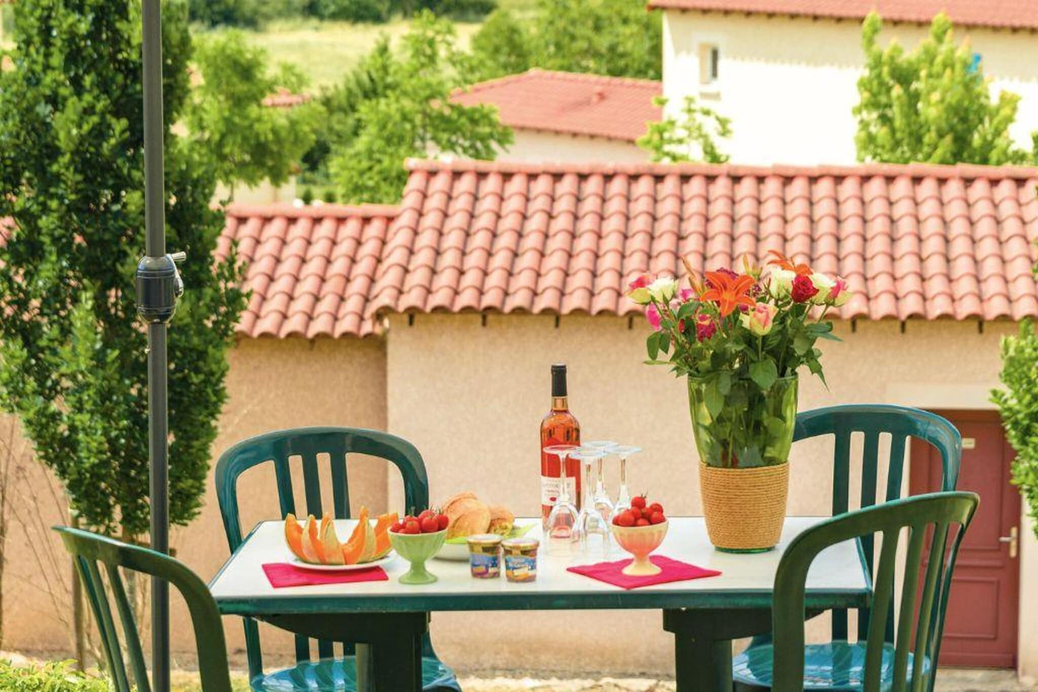 Le Domaine des Cazelles - HOUSE 4 ROOMS IN DUPLEX - Terrasbalkon