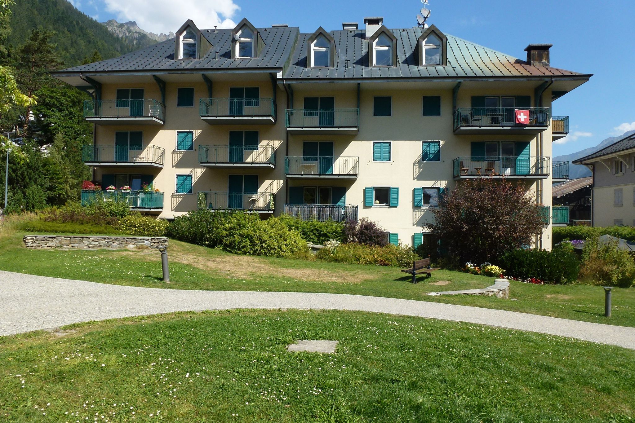 Gemütliche Ferienwohnung in Chamonix, Frankreich mit Balkon
