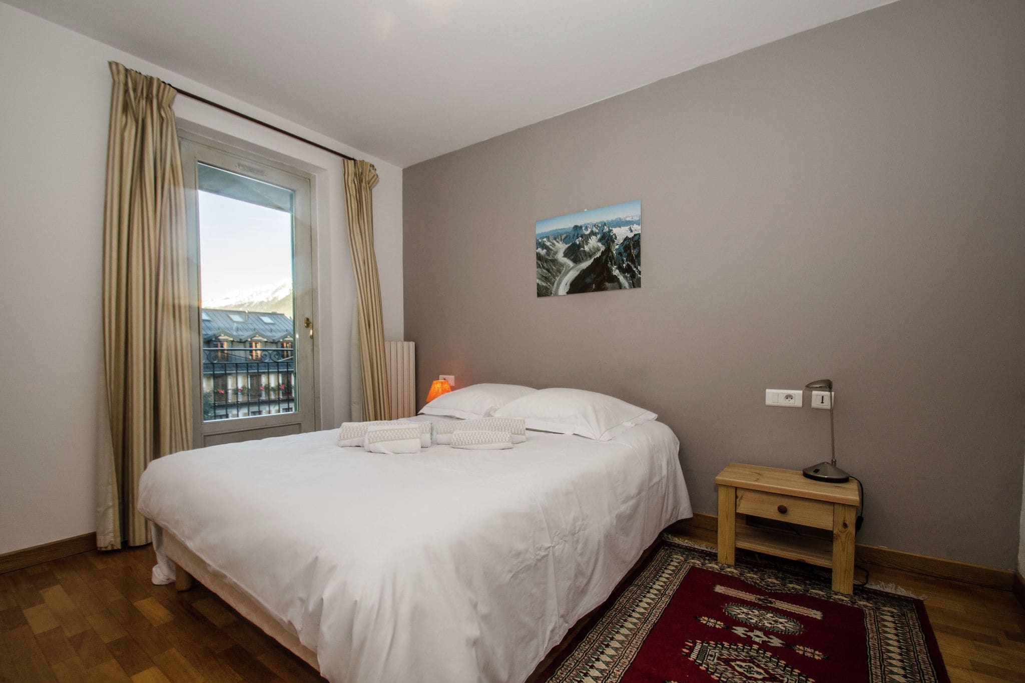 Gezellig appartement van 80 m2, gelegen in het centrum van Chamonix.