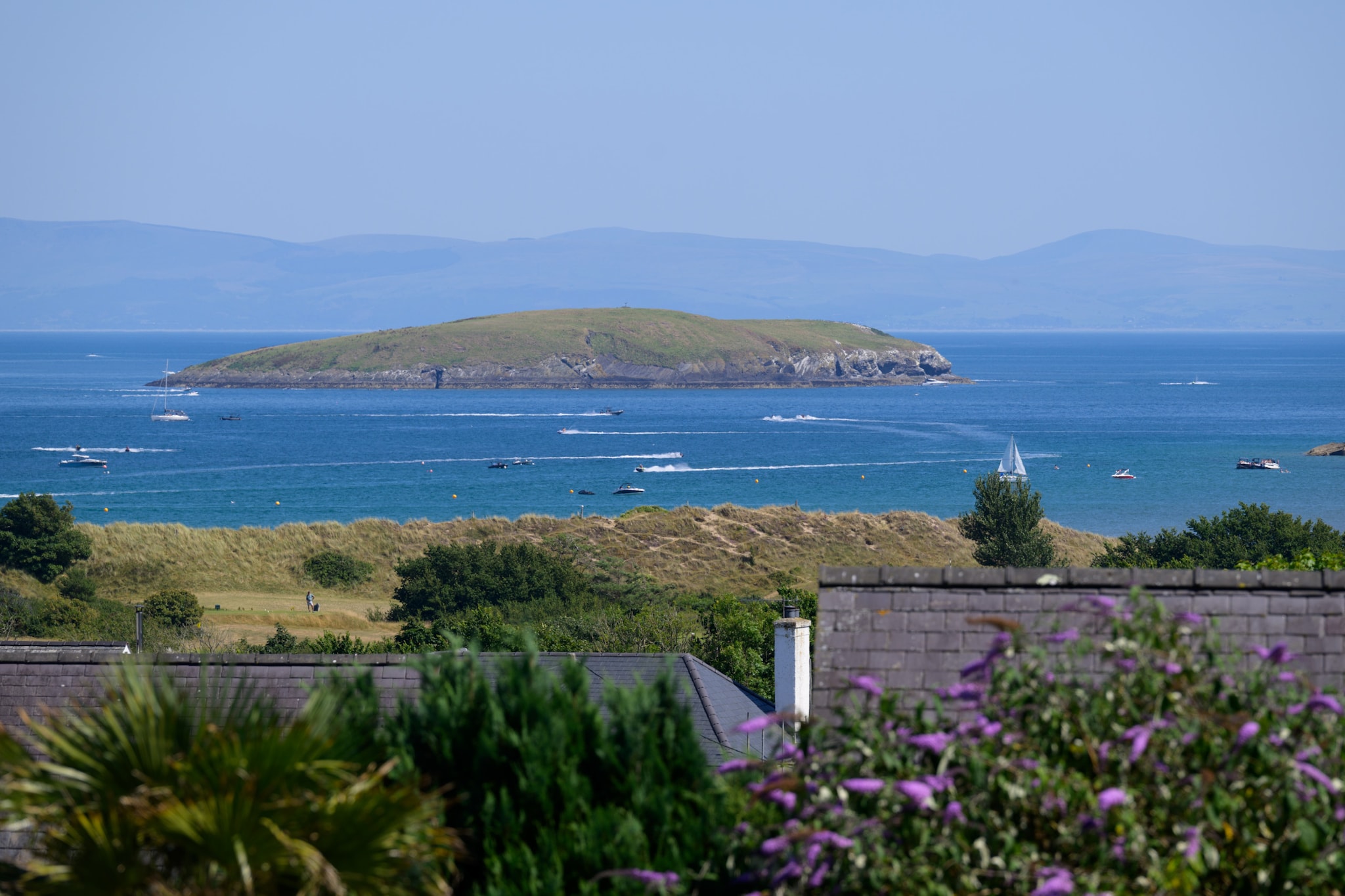 Ty Glan Y Mor - Uitzicht zomer