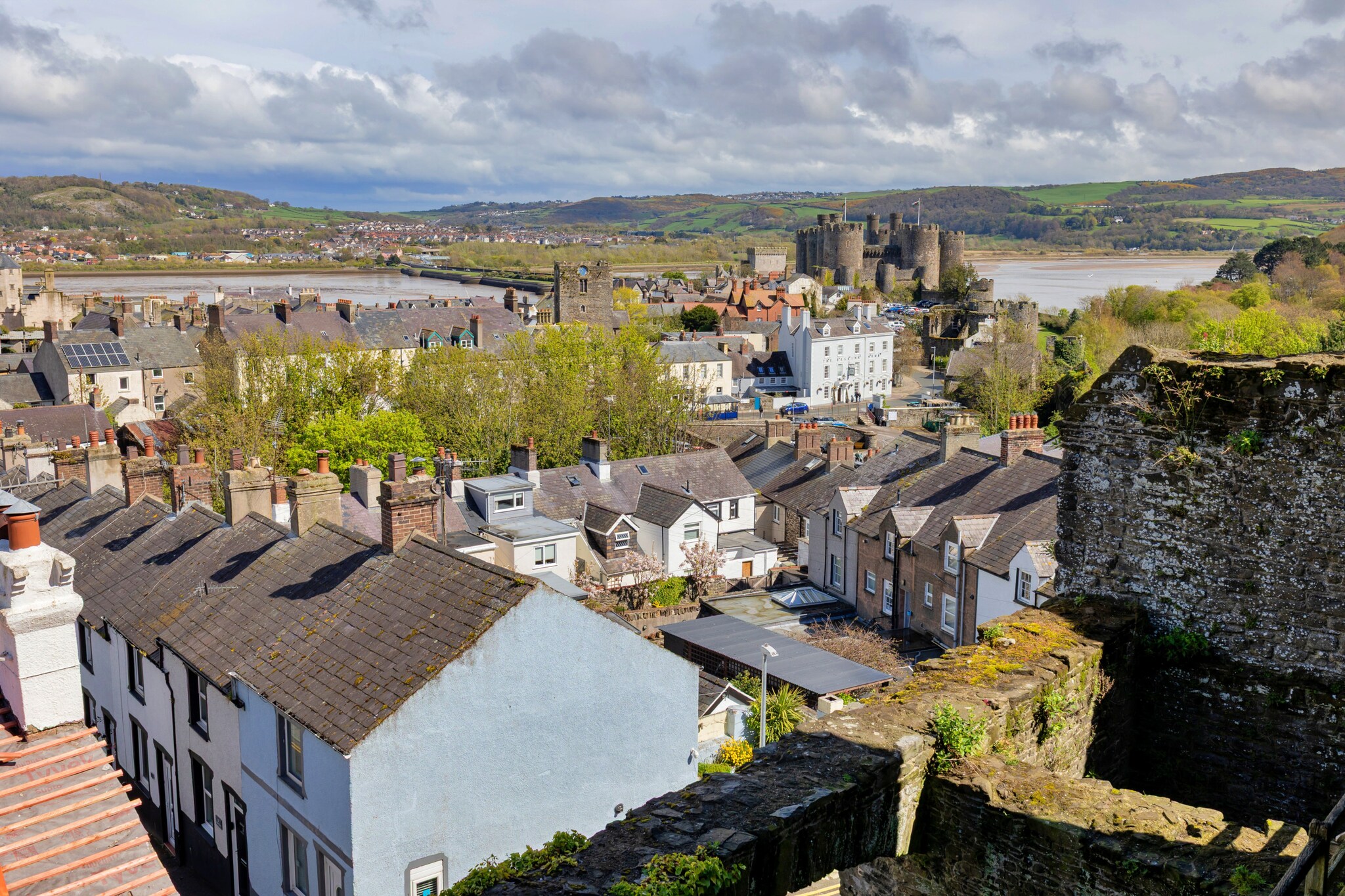 Ty Pen Y Bryn, Castle Views - Uitzicht zomer