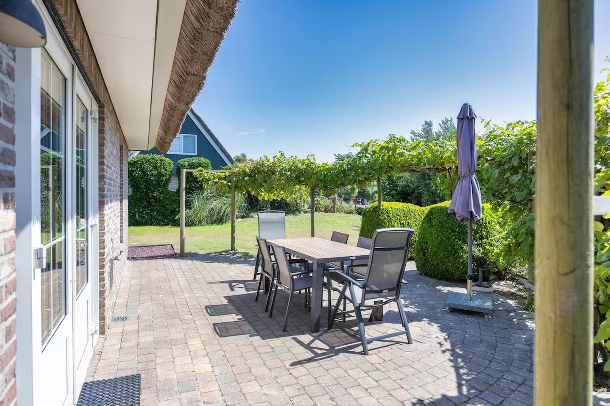 Villa in Makkum - 2 PAX - Terrasse/Balkon