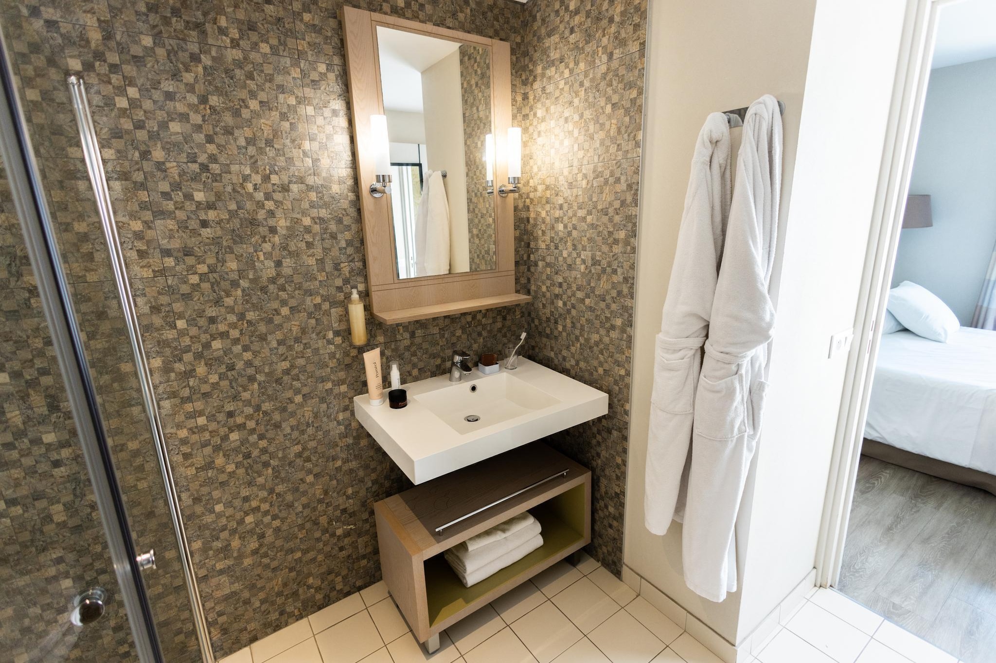B'O Cottage SUITE 2P DOUGLAS VUE FORET - Bathroom