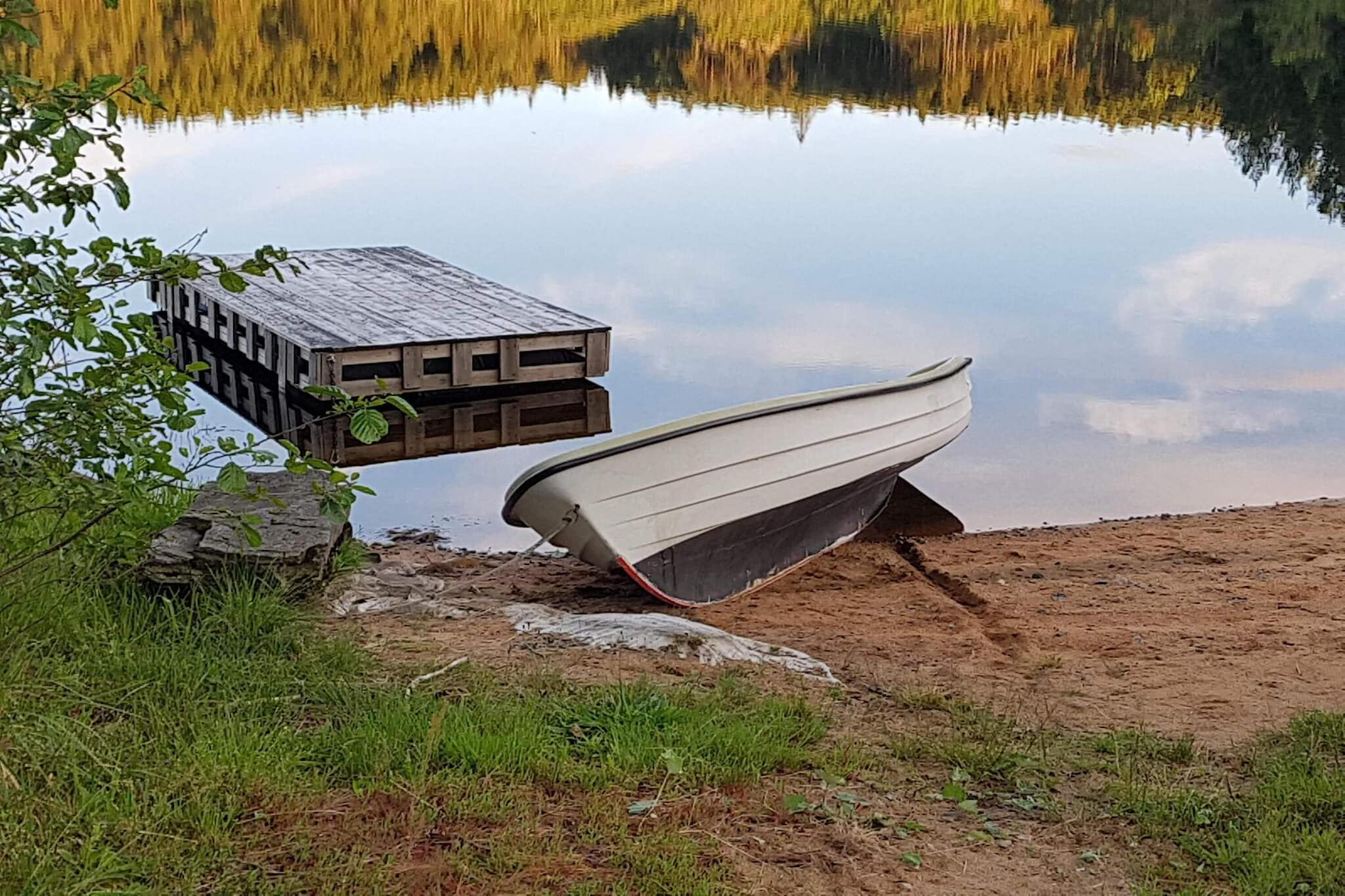 6 Personen vakantie huis in Øyslebø - Buitenlucht