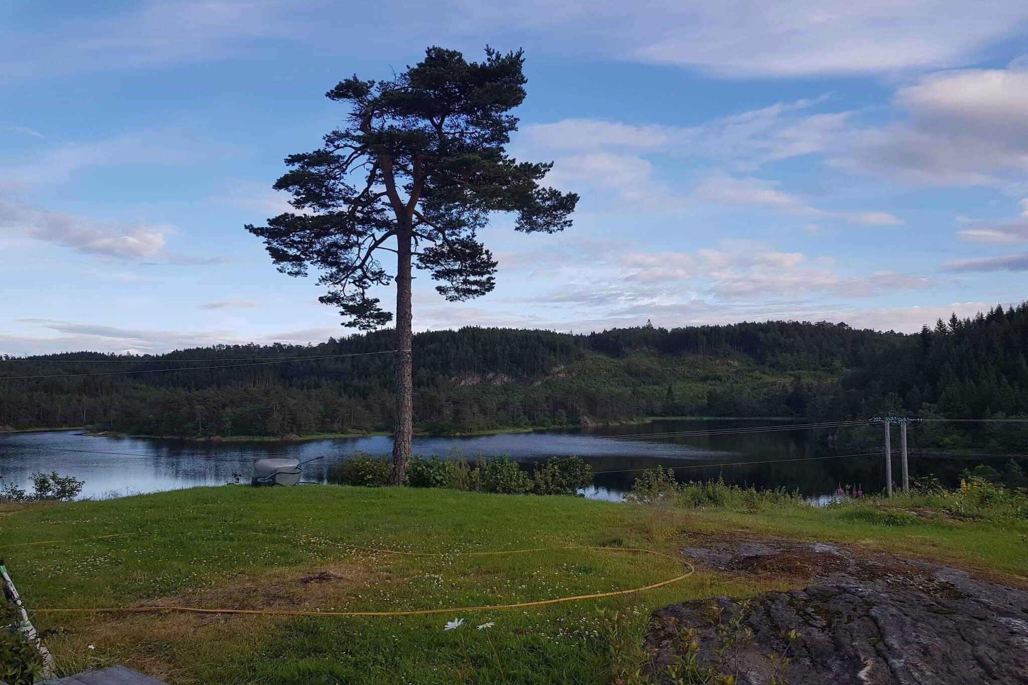 6 Personen vakantie huis in Øyslebø - Buitenlucht