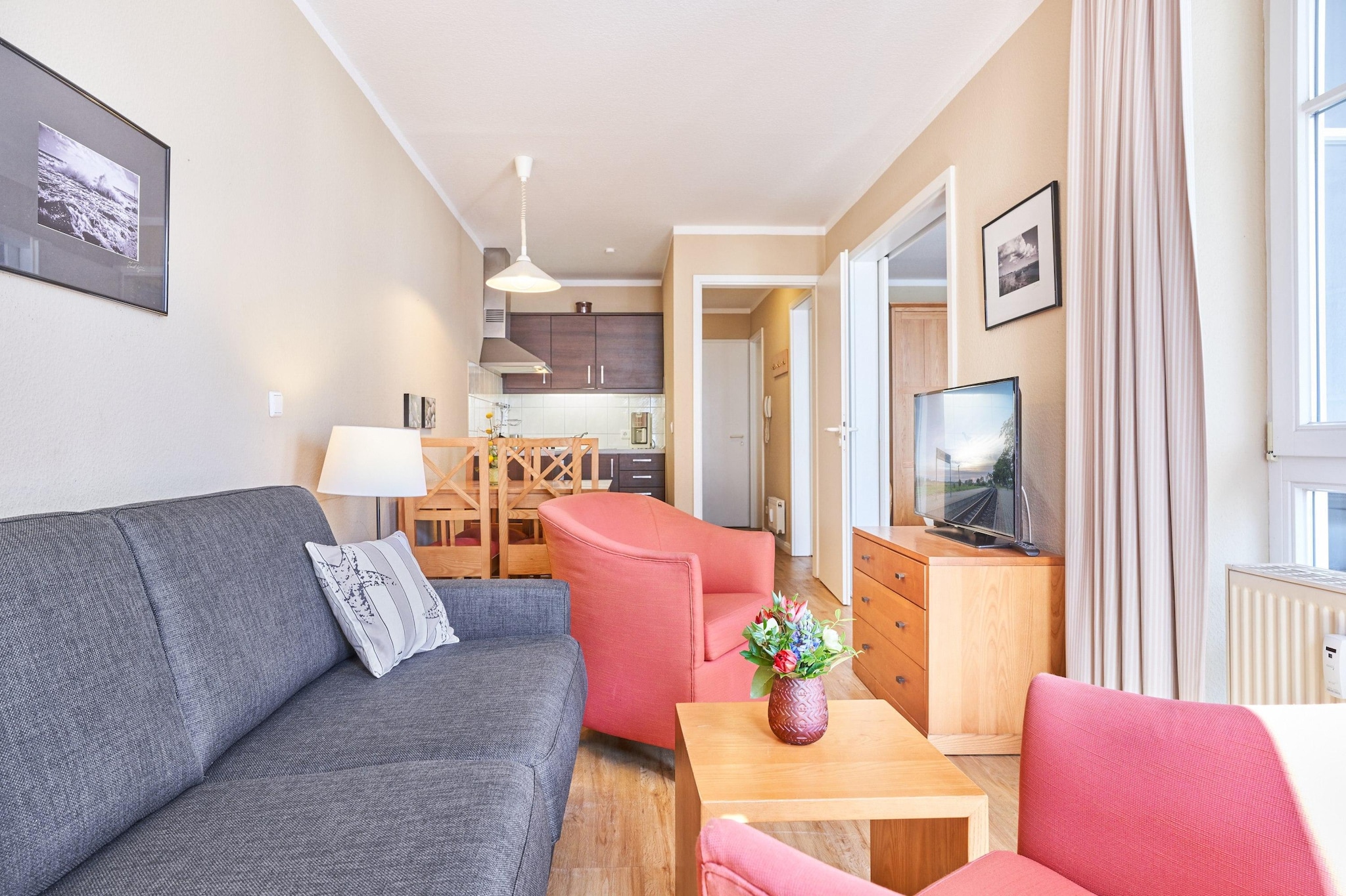 Typ Q - Fewo Nr 312 im Seepark Sellin - Woonkamer