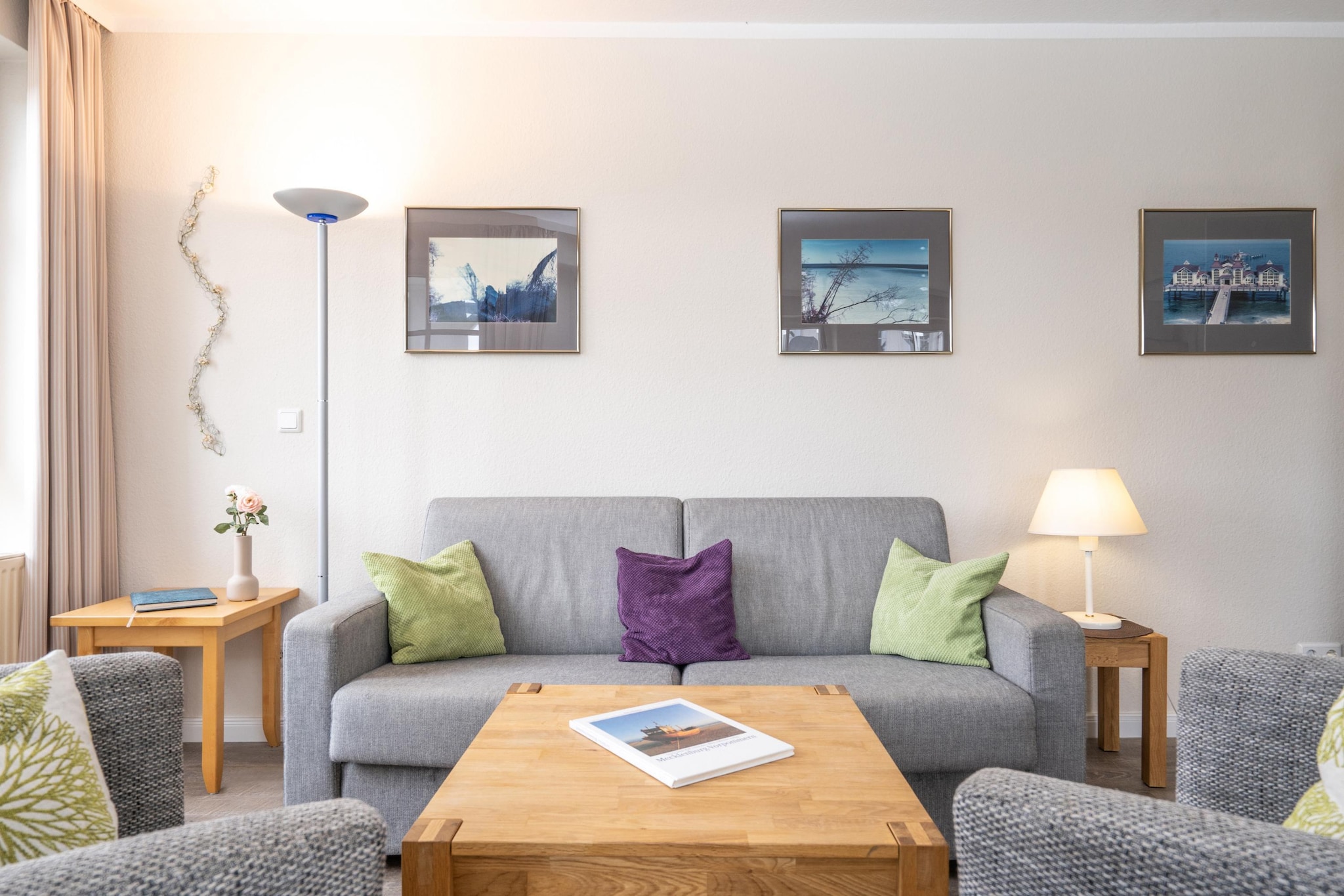 Typ Q - Fewo Nr 405 im Seepark Sellin - Woonkamer