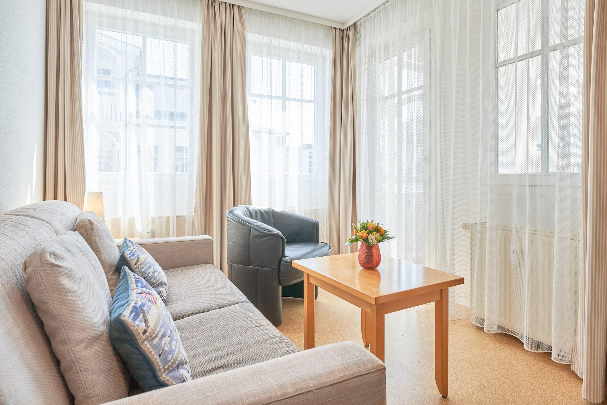Typ Q - Fewo Nr 408 im Seepark Sellin - Woonkamer