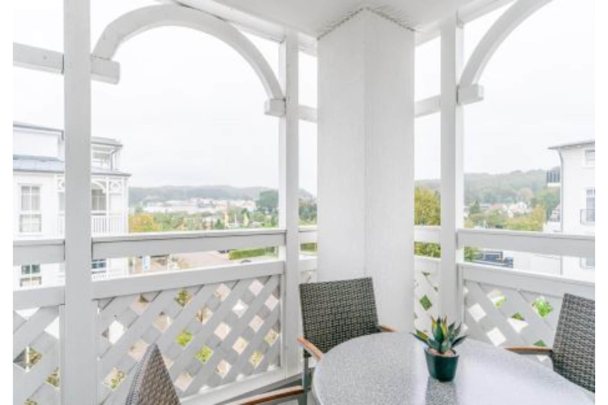Typ Q - Fewo Nr 510 im Seepark Sellin - Terrasse/Balkon
