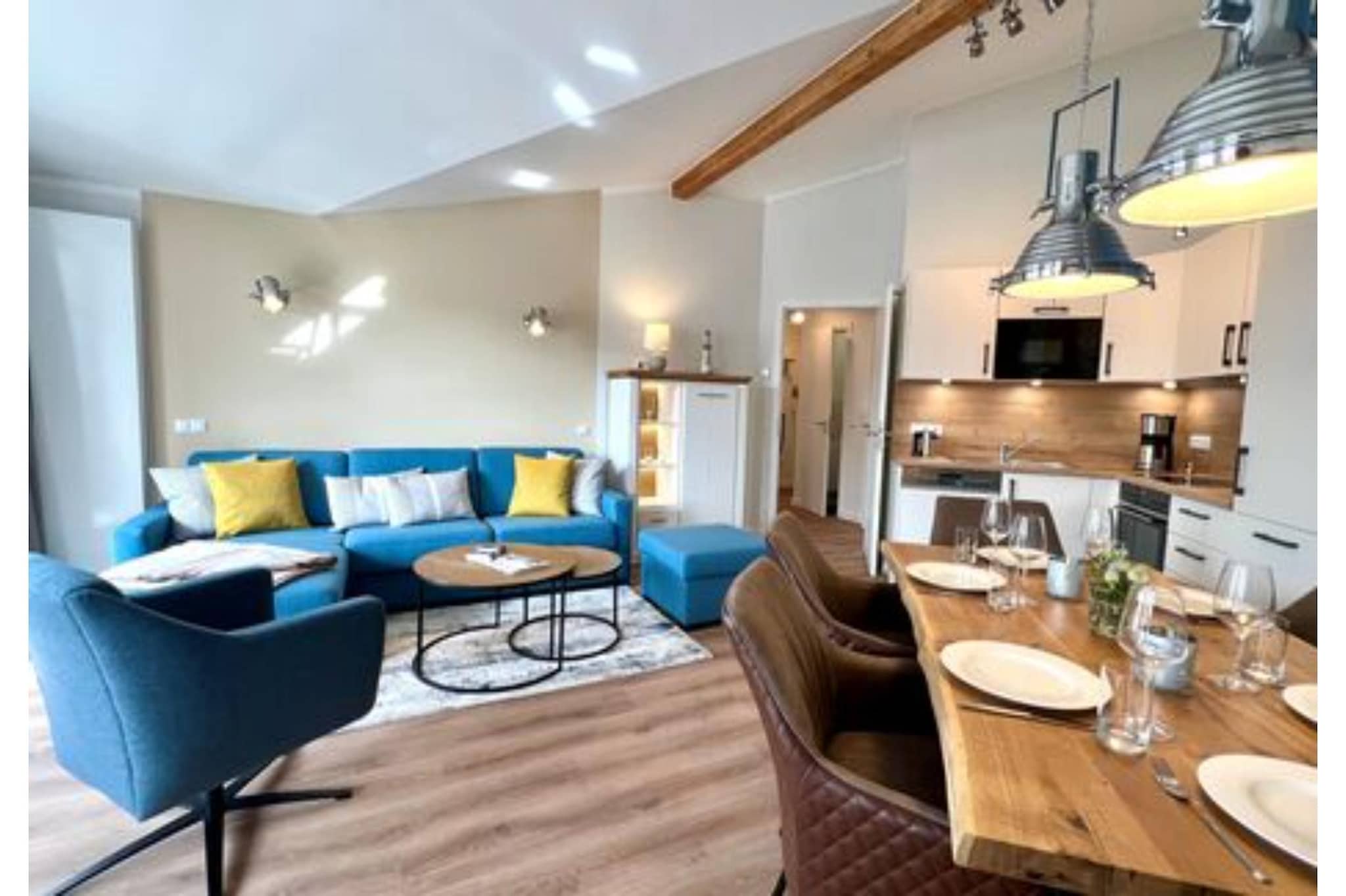 Typ Q - Fewo Nr 522 im Seepark Sellin - Woonkamer