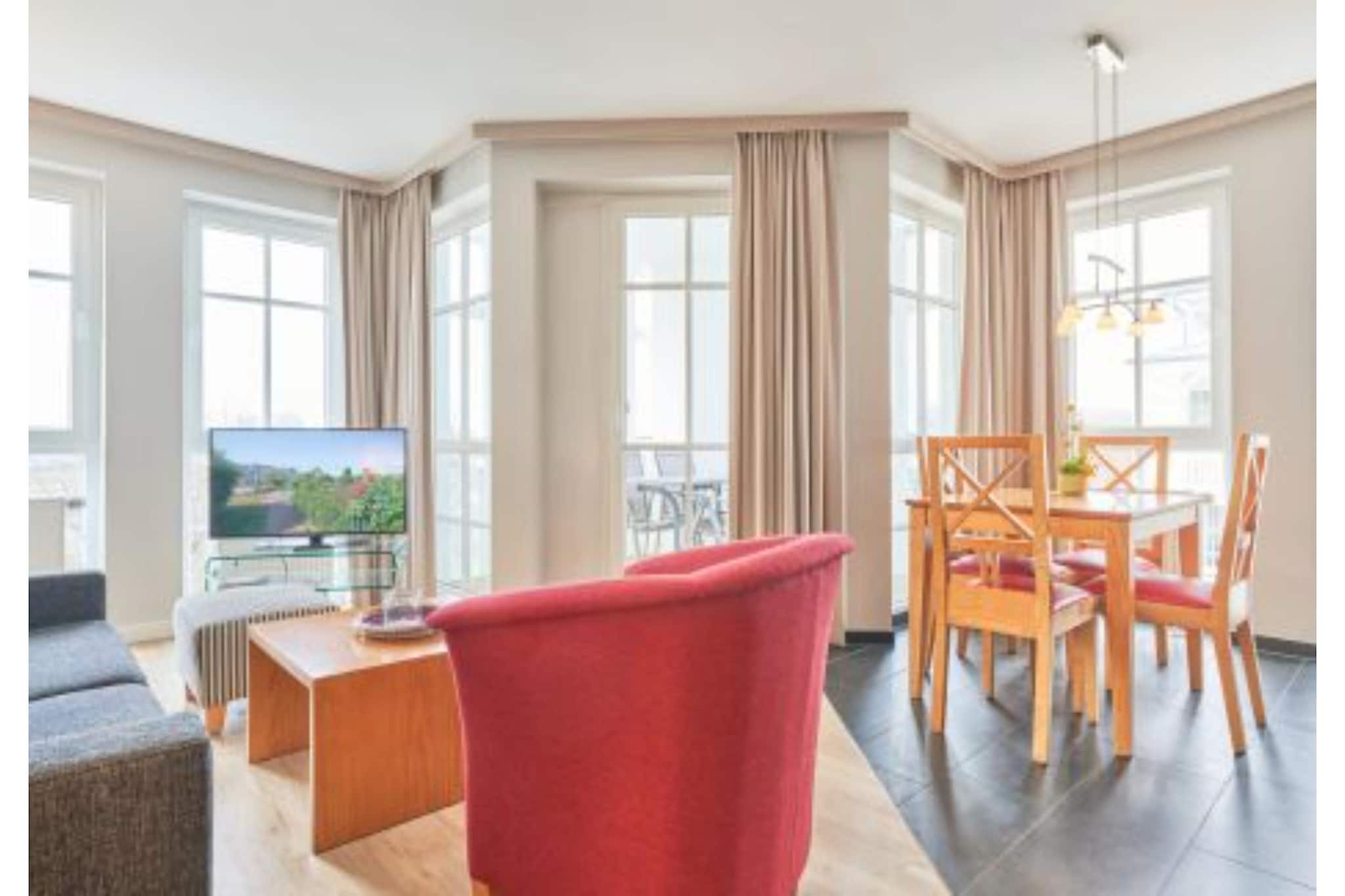 Typ Q - Fewo Nr 545 im Seepark Sellin - Wohnzimmer