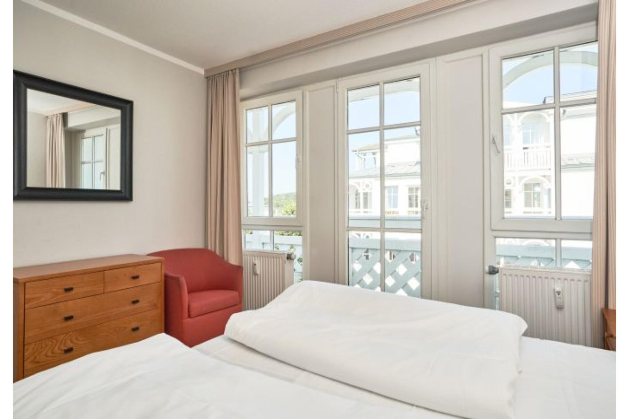 Typ Q - Fewo Nr 545 im Seepark Sellin - Schlafzimmer