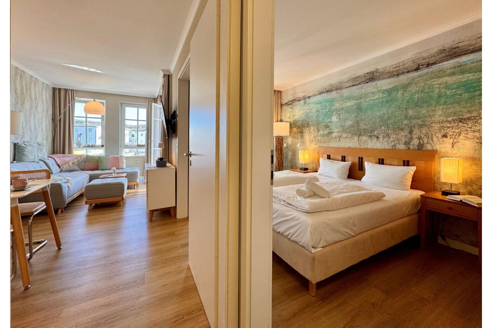 Typ Q - Fewo Nr 675 im Seepark Sellin - Slaapkamer