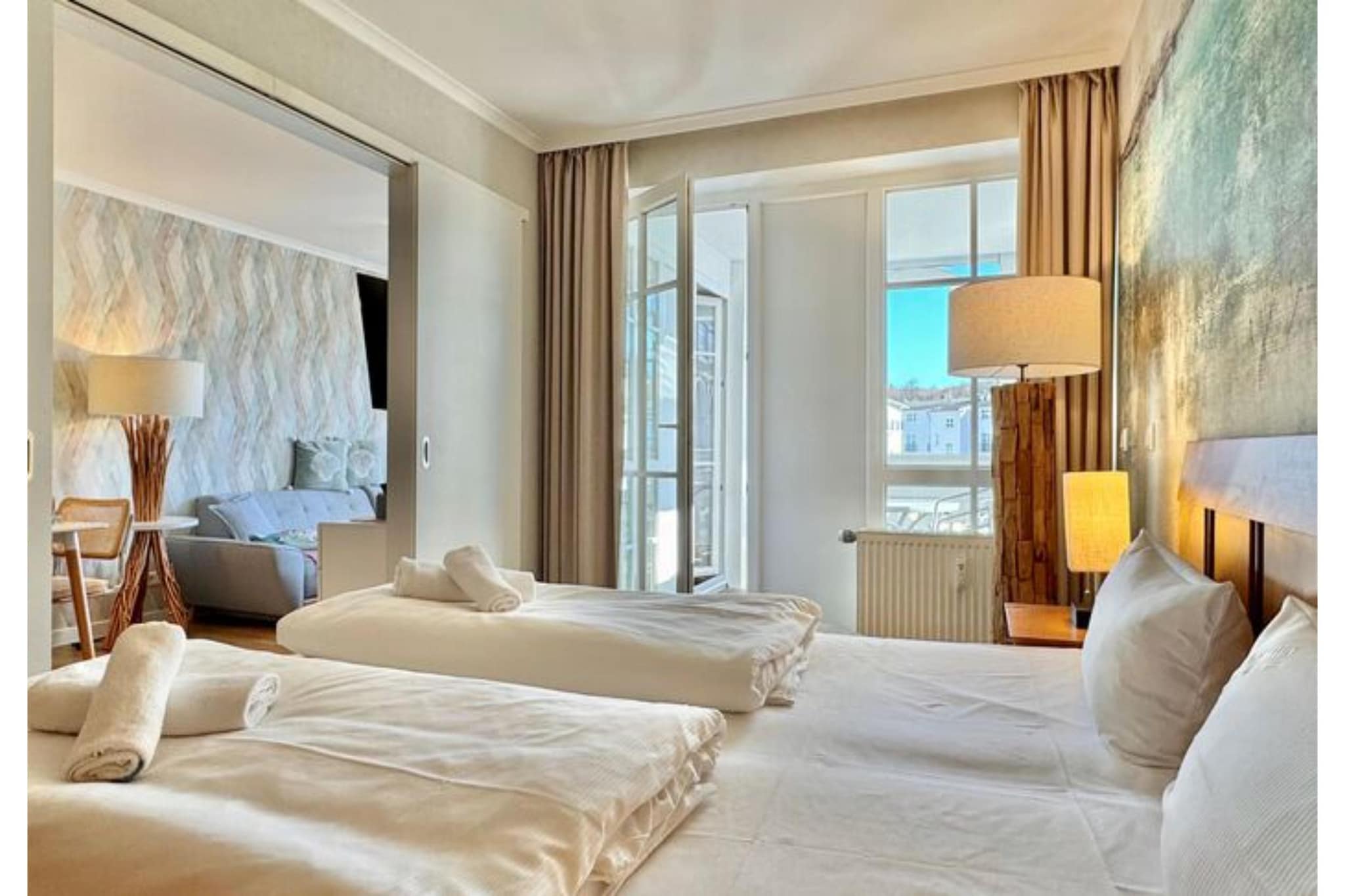 Typ Q - Fewo Nr 675 im Seepark Sellin - Slaapkamer