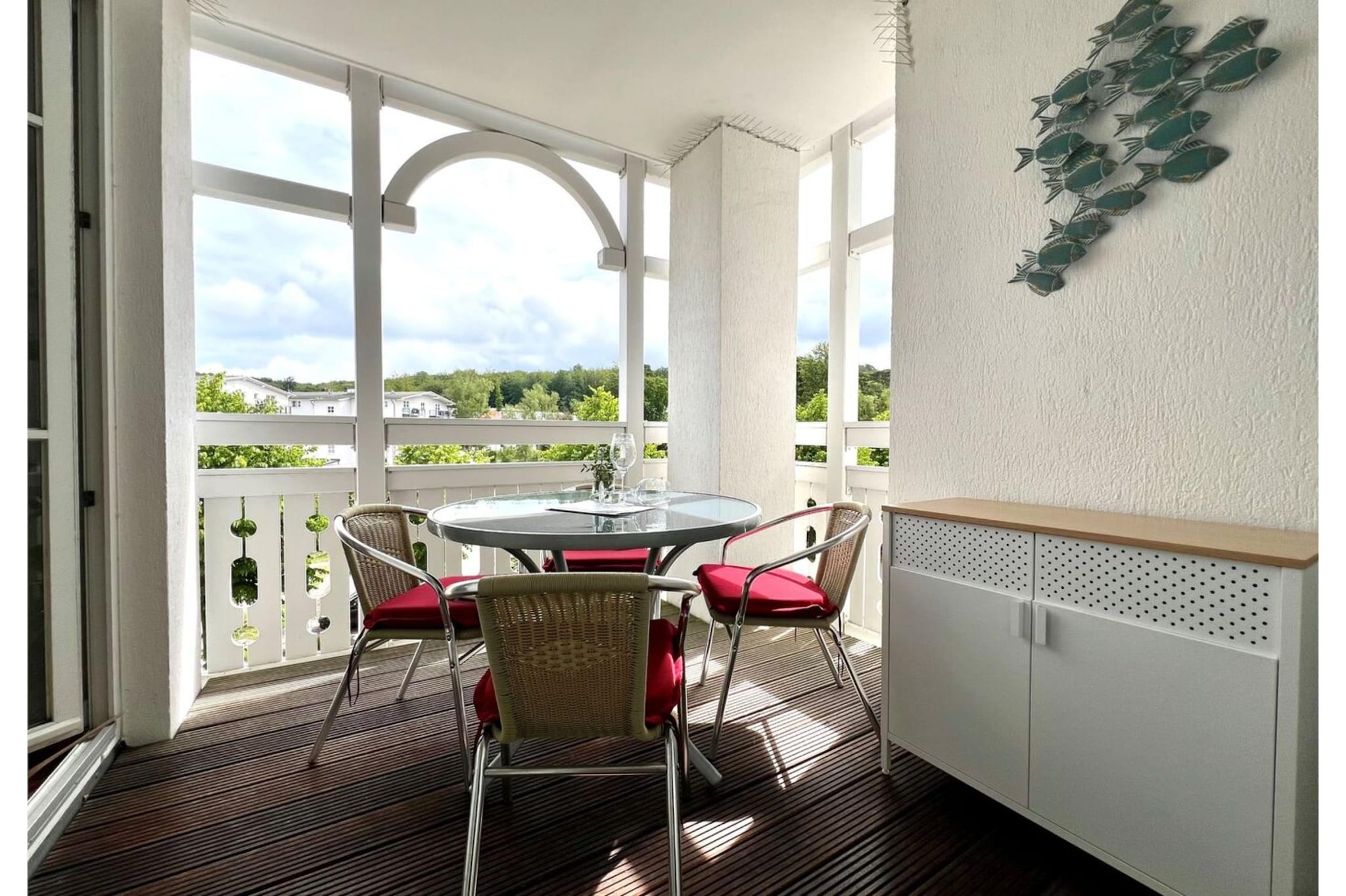Typ Q - Fewo Nr 675 im Seepark Sellin - Terrasbalkon