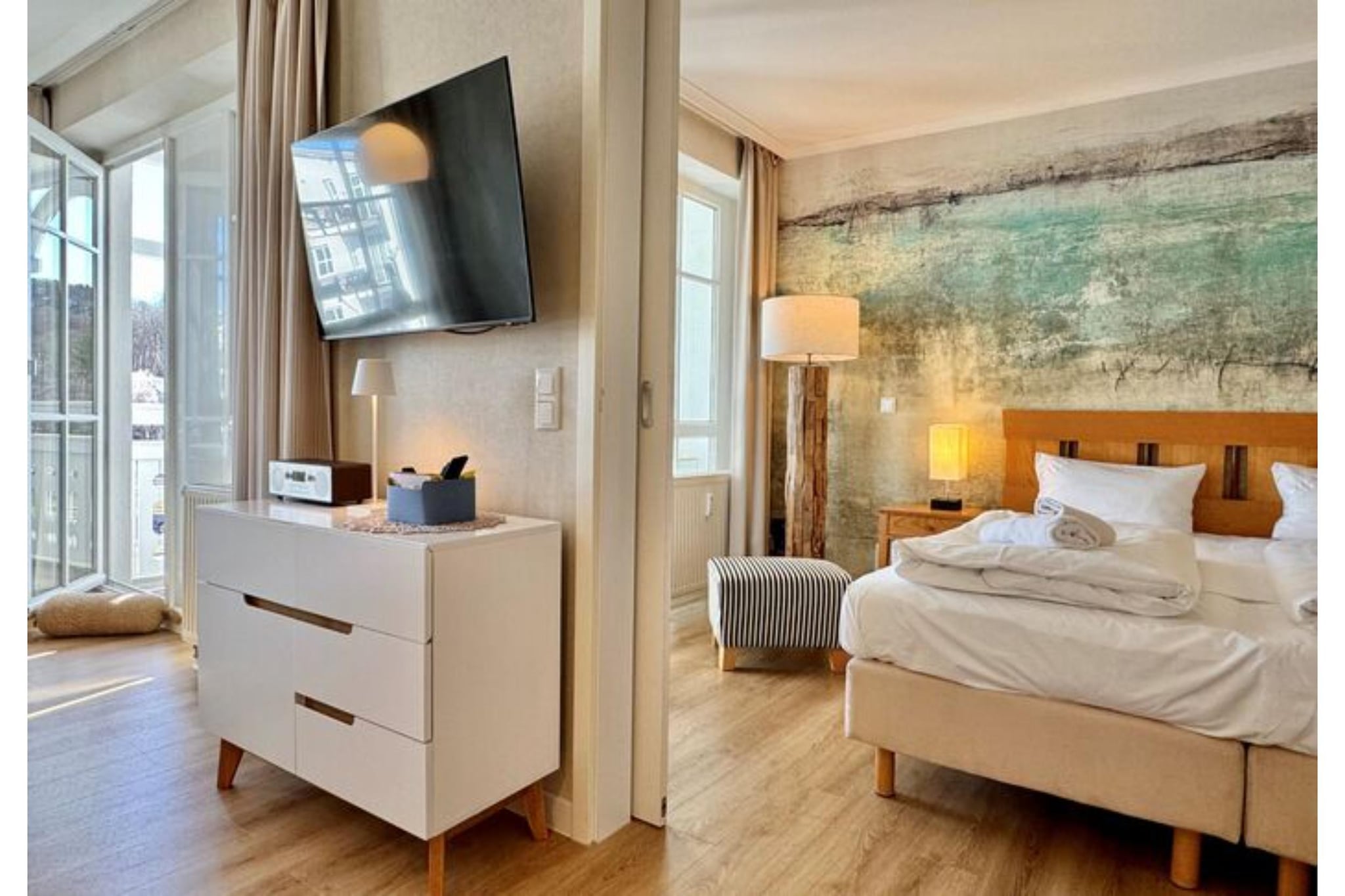 Typ Q - Fewo Nr 675 im Seepark Sellin - Woonkamer