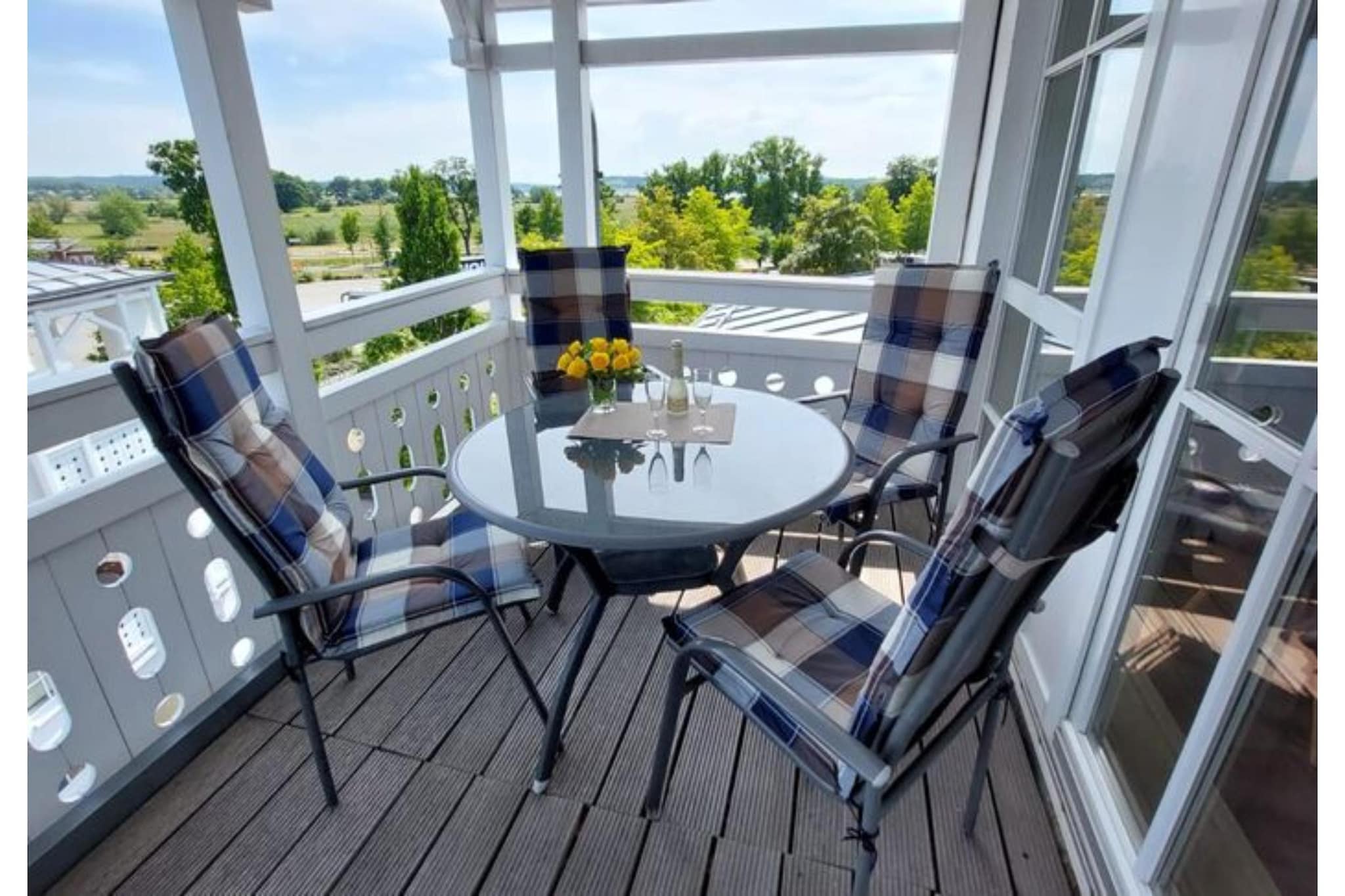 Typ Q - Fewo Nr 692 im Seepark Sellin - Terrasbalkon