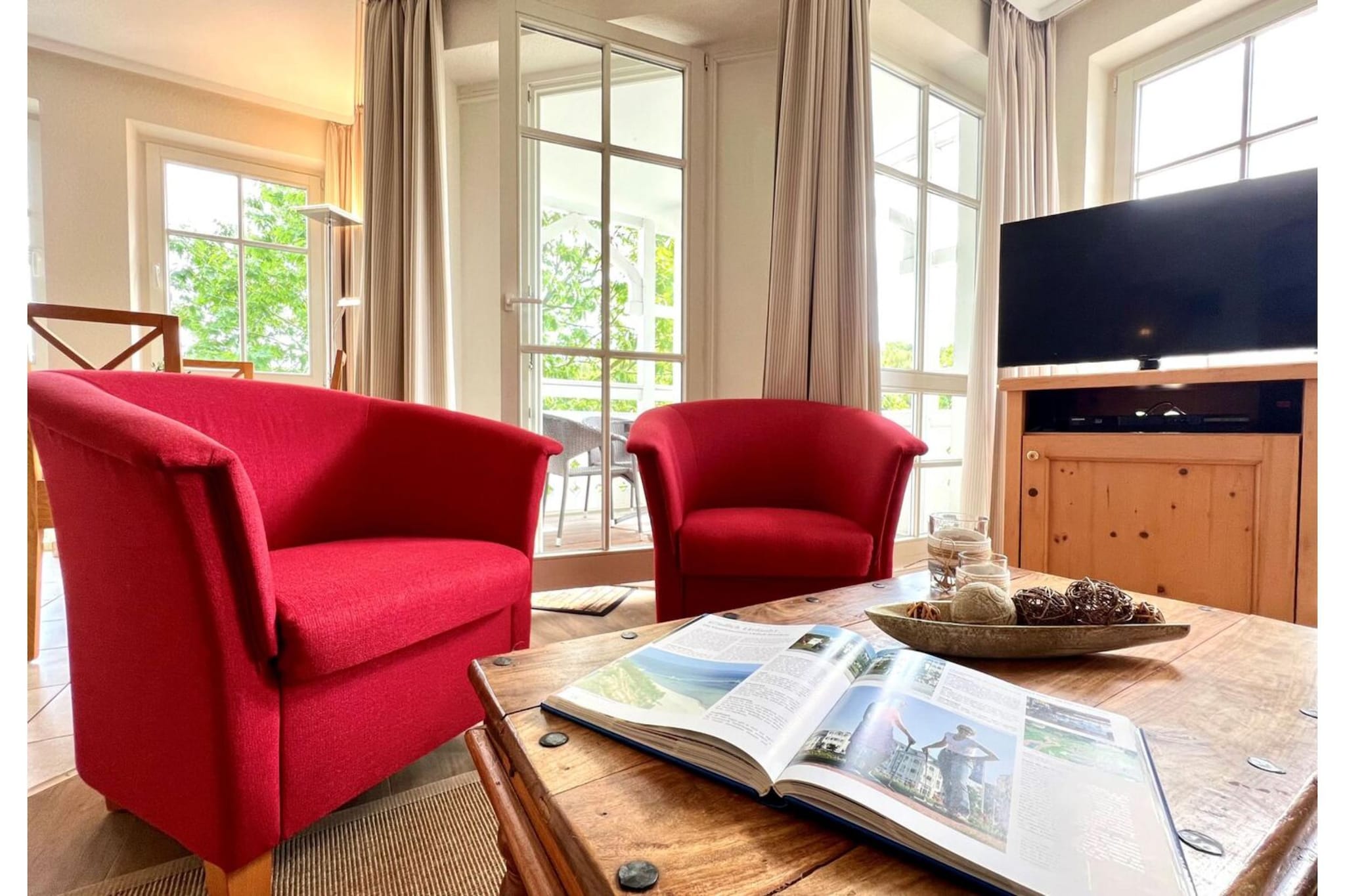 Typ Q - Fewo Nr 720 im Seepark Sellin - Living room