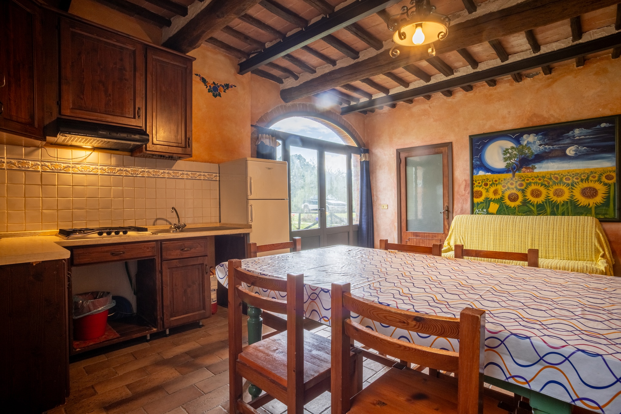 La Grotta di Montecchino App Susino - Keuken