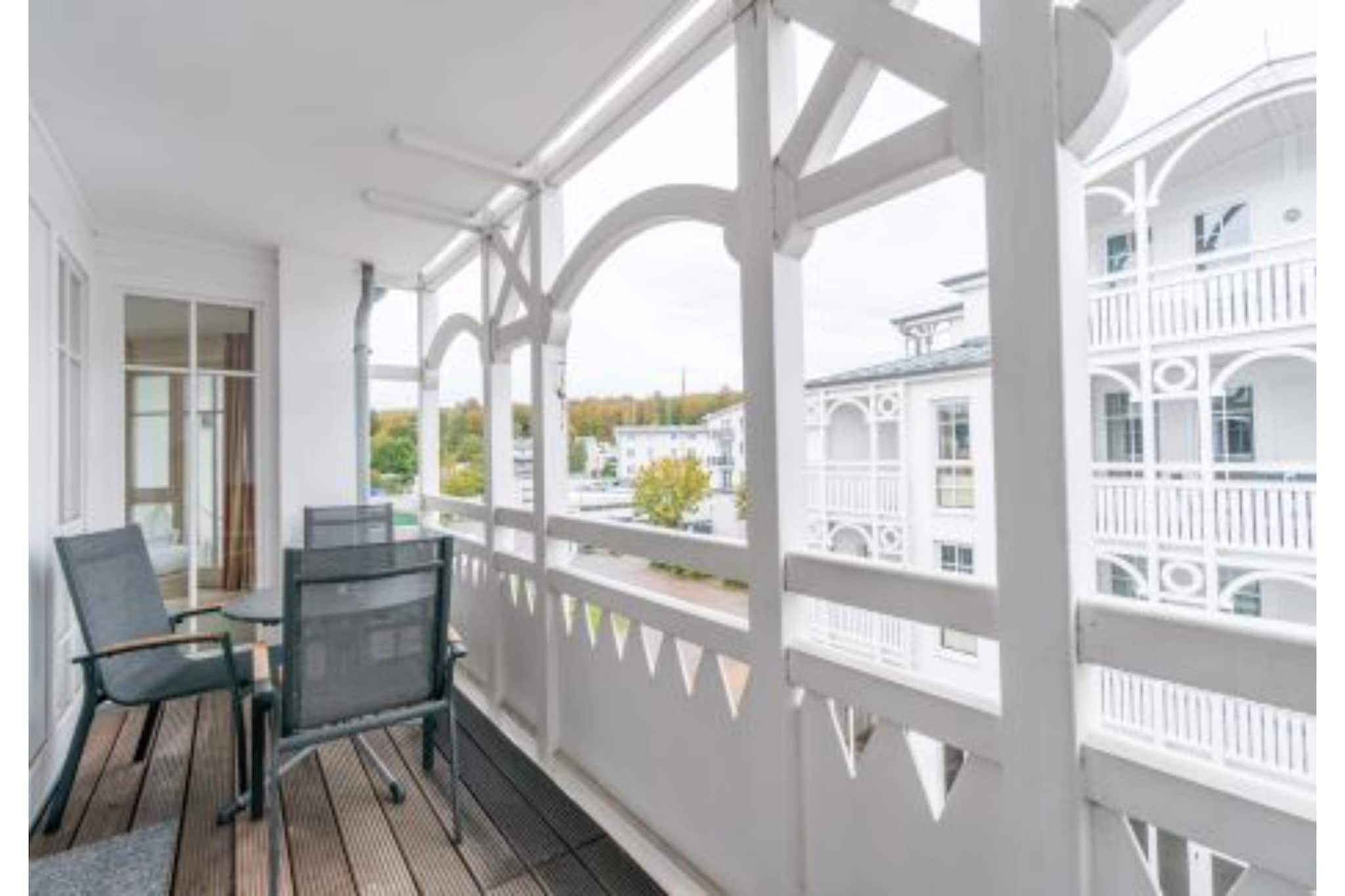 Typ X - Fewo Nr 407 im Seepark Sellin - Terrasbalkon
