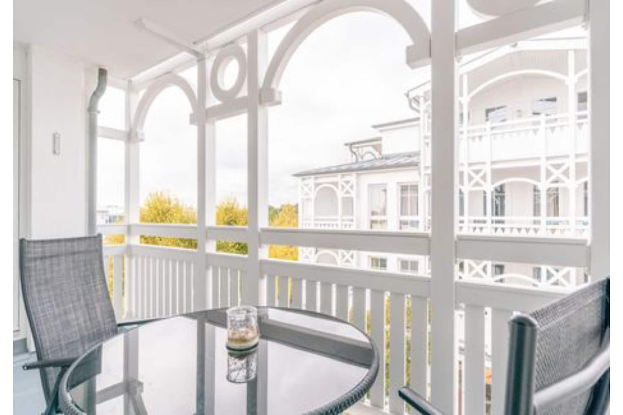 Typ X - Fewo Nr 446 im Seepark Sellin - Terrasbalkon