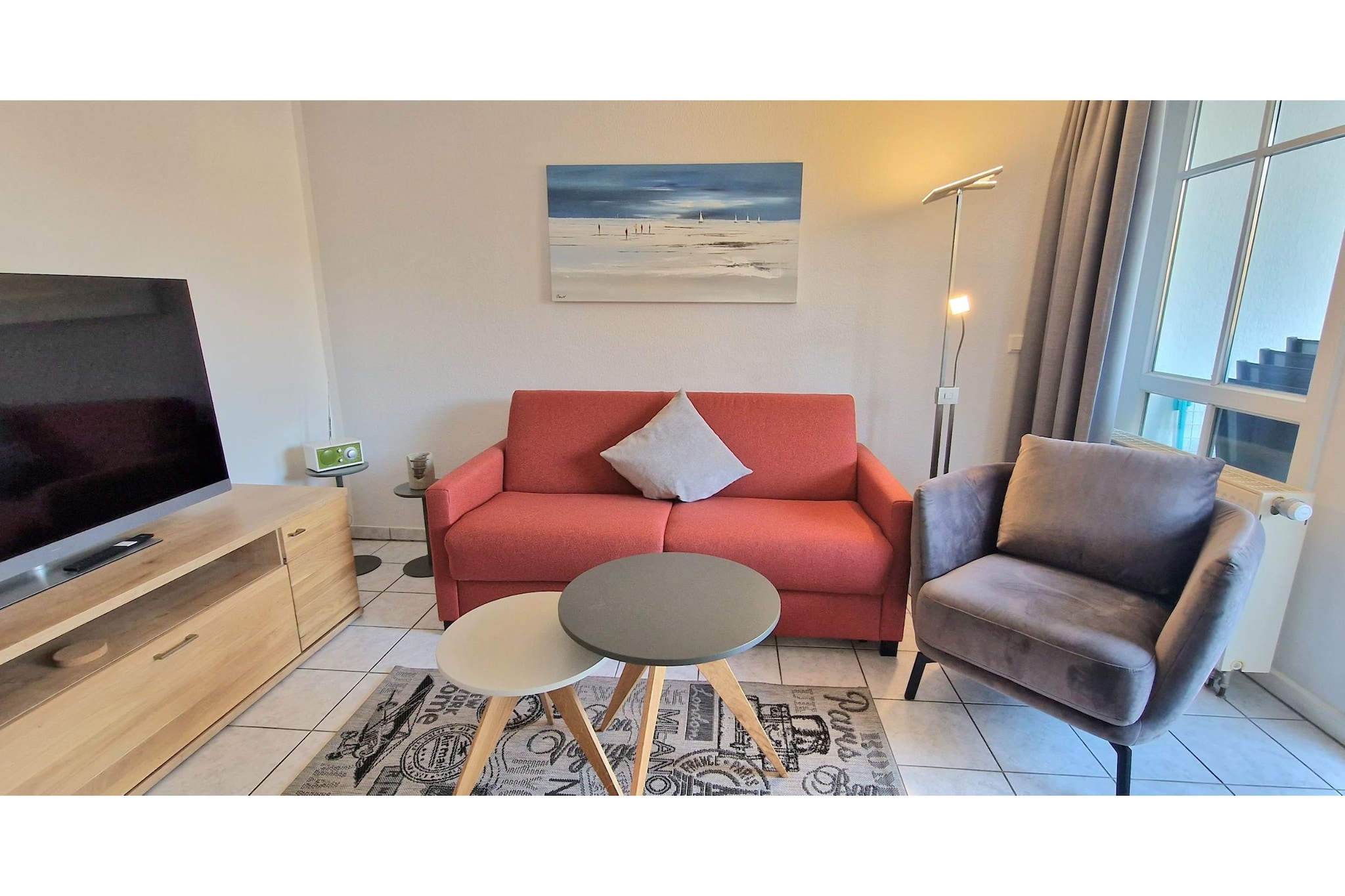 Typ X - Fewo Nr 603 im Seepark Sellin - Woonkamer