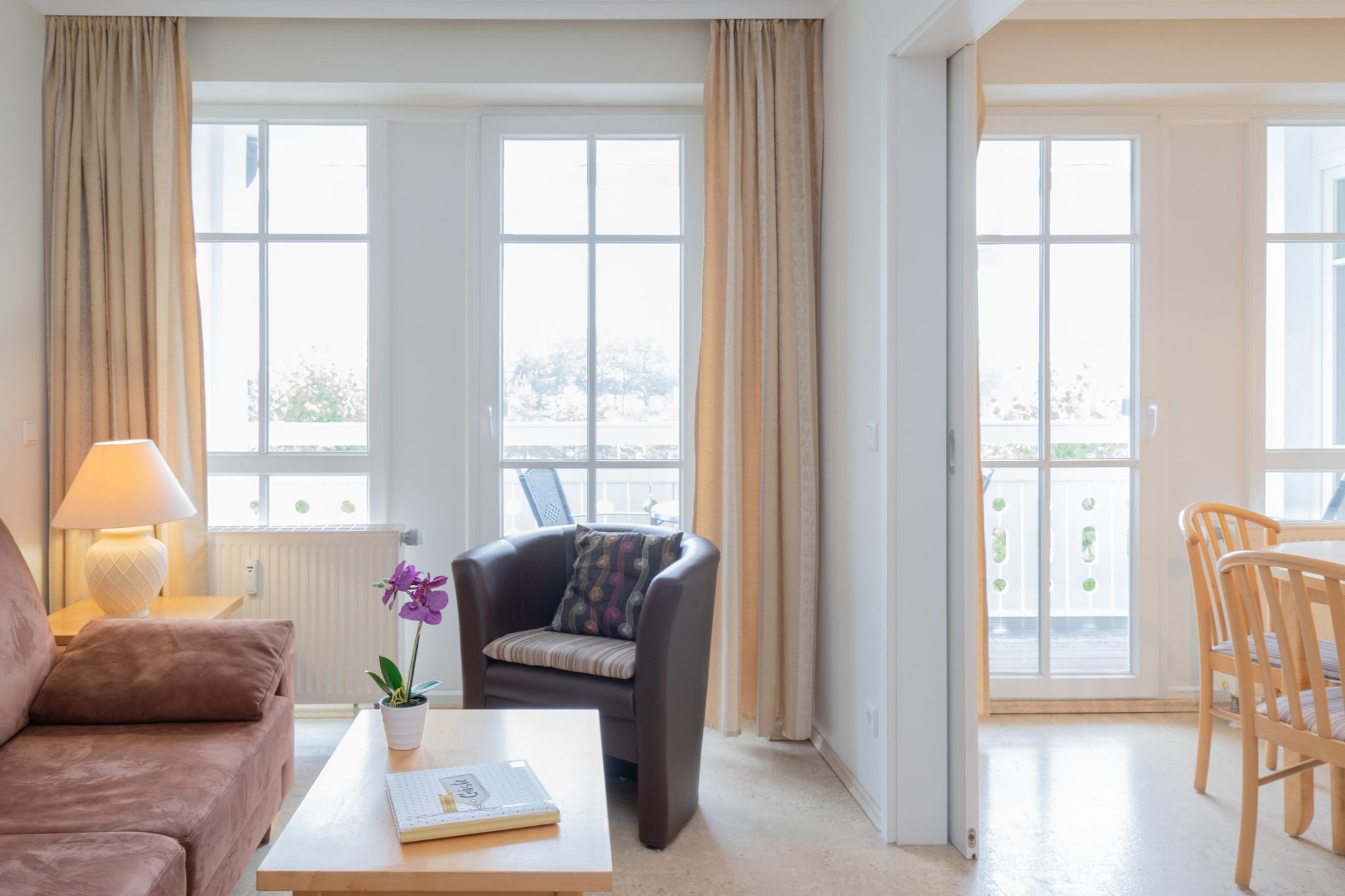 Typ X - Fewo Nr 653 im Seepark Sellin - Woonkamer