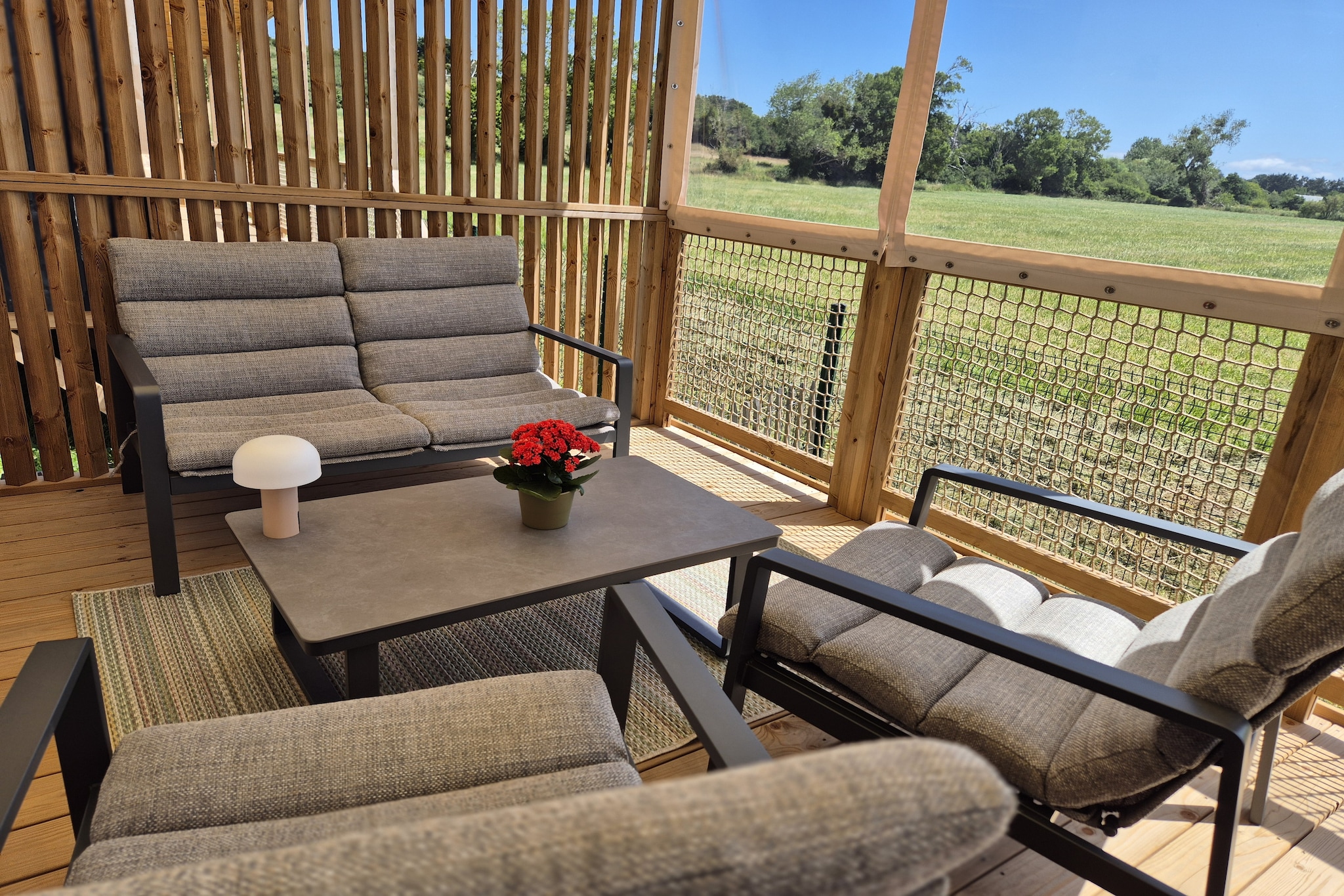 Chalet Saint-Pair-sur-Mer - Terras