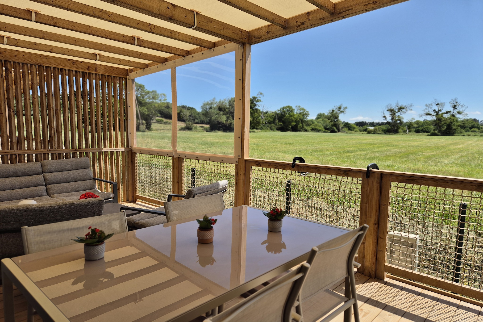 Chalet Saint-Pair-sur-Mer - Terras