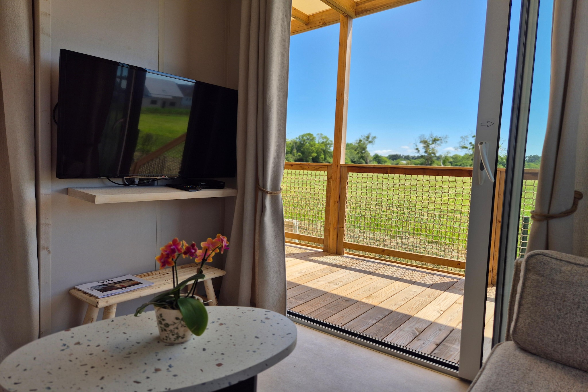 Chalet Saint-Pair-sur-Mer - Woonkamer