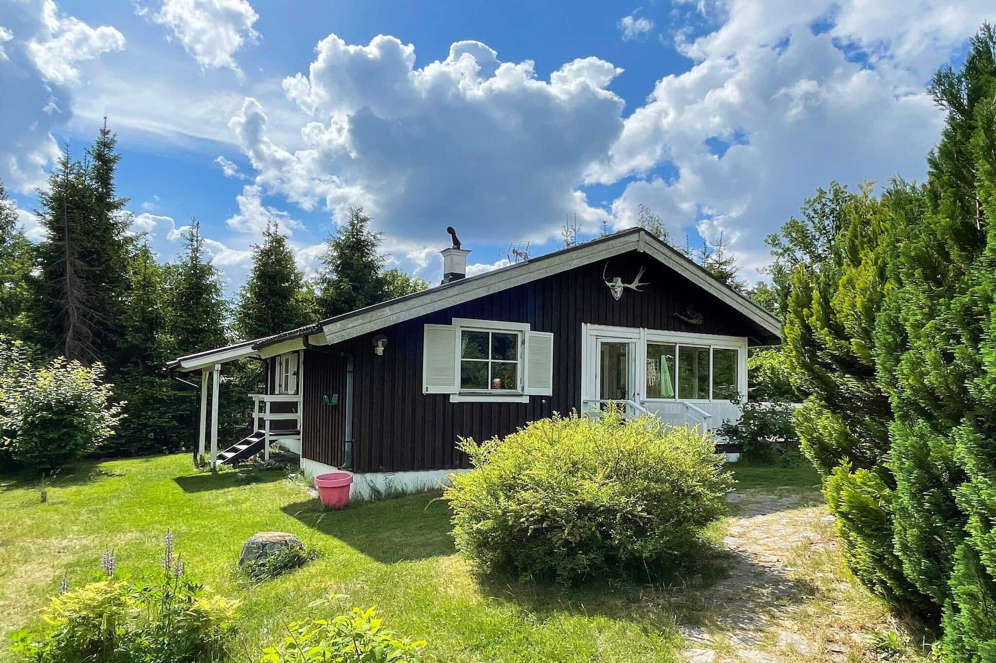 4 Personen vakantie huis in HÖGSBY - Buitenlucht