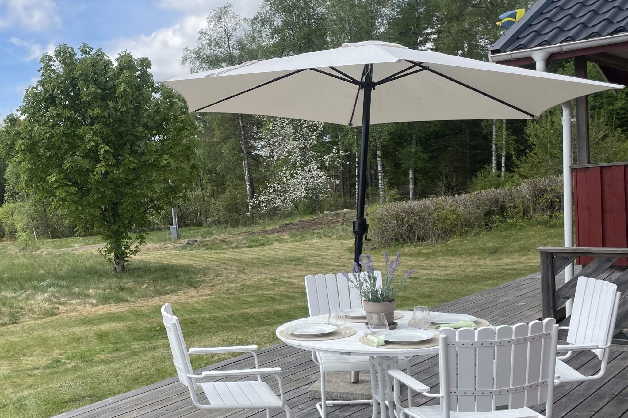 4 sterren vakantie huis in KNÄRED - Buitenlucht