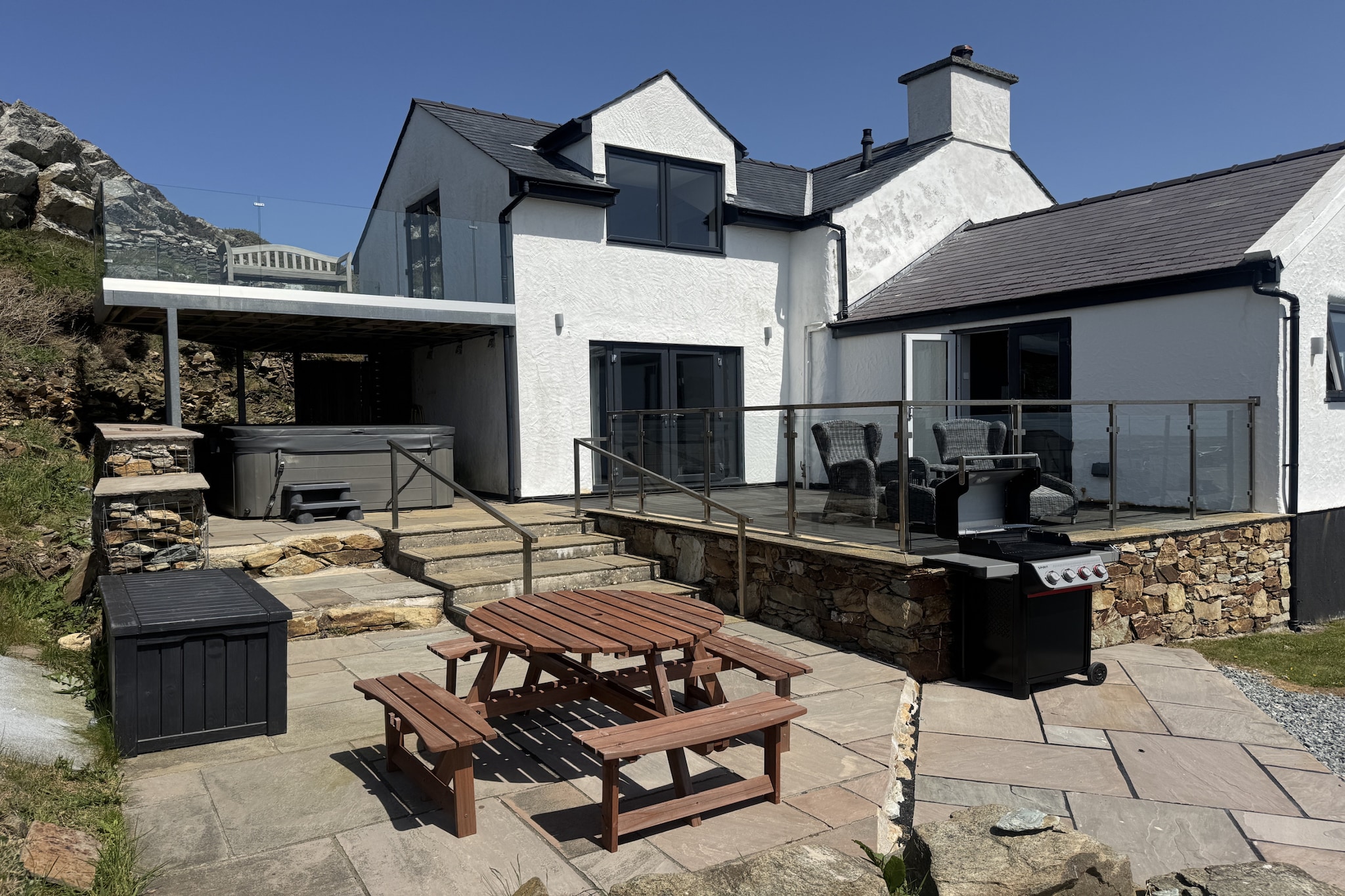 Goferydd - Terrasse / balcon