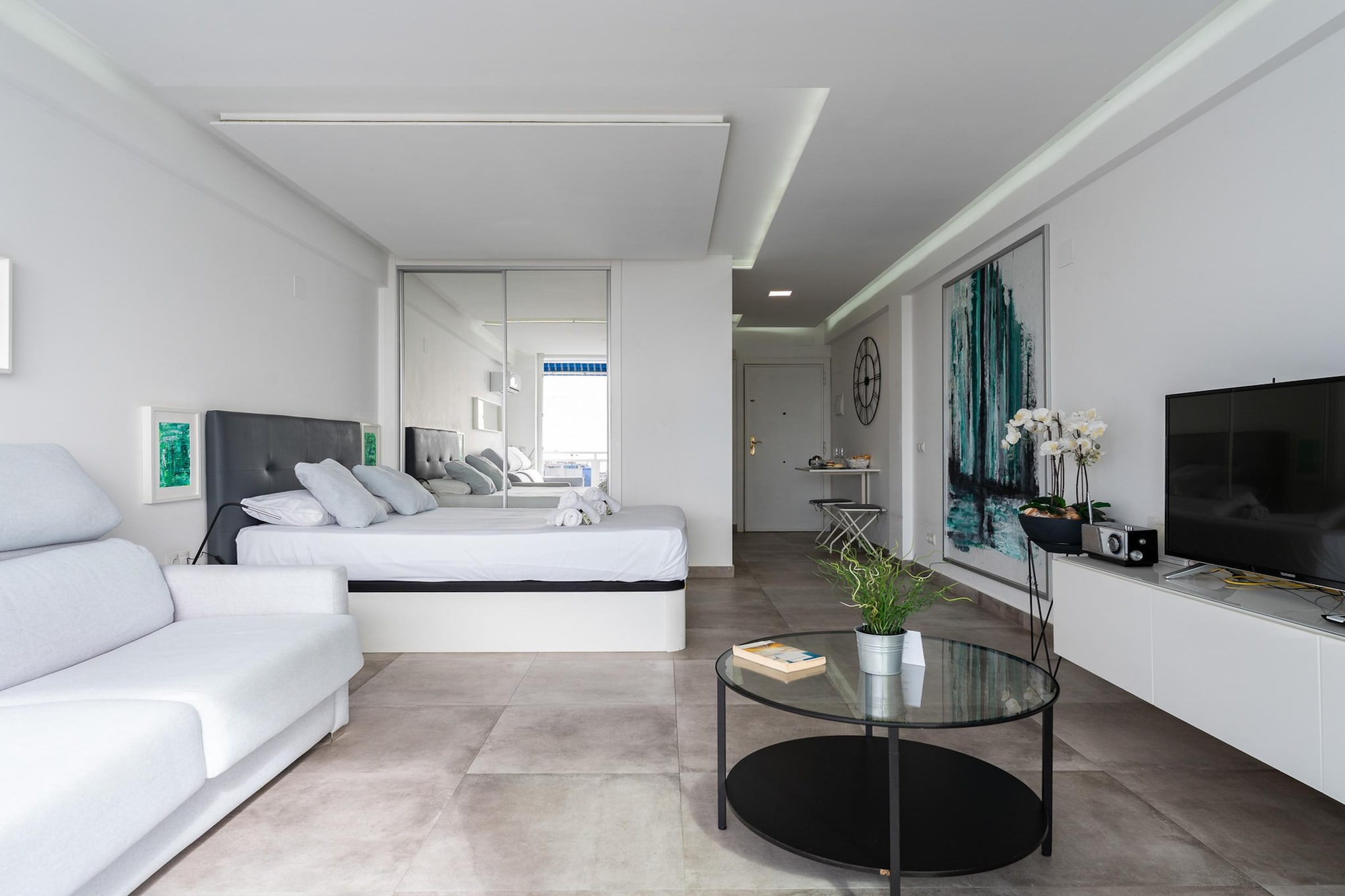 CT 405 - Faro's Torremolinos Sea Views Studio - Slaapkamer