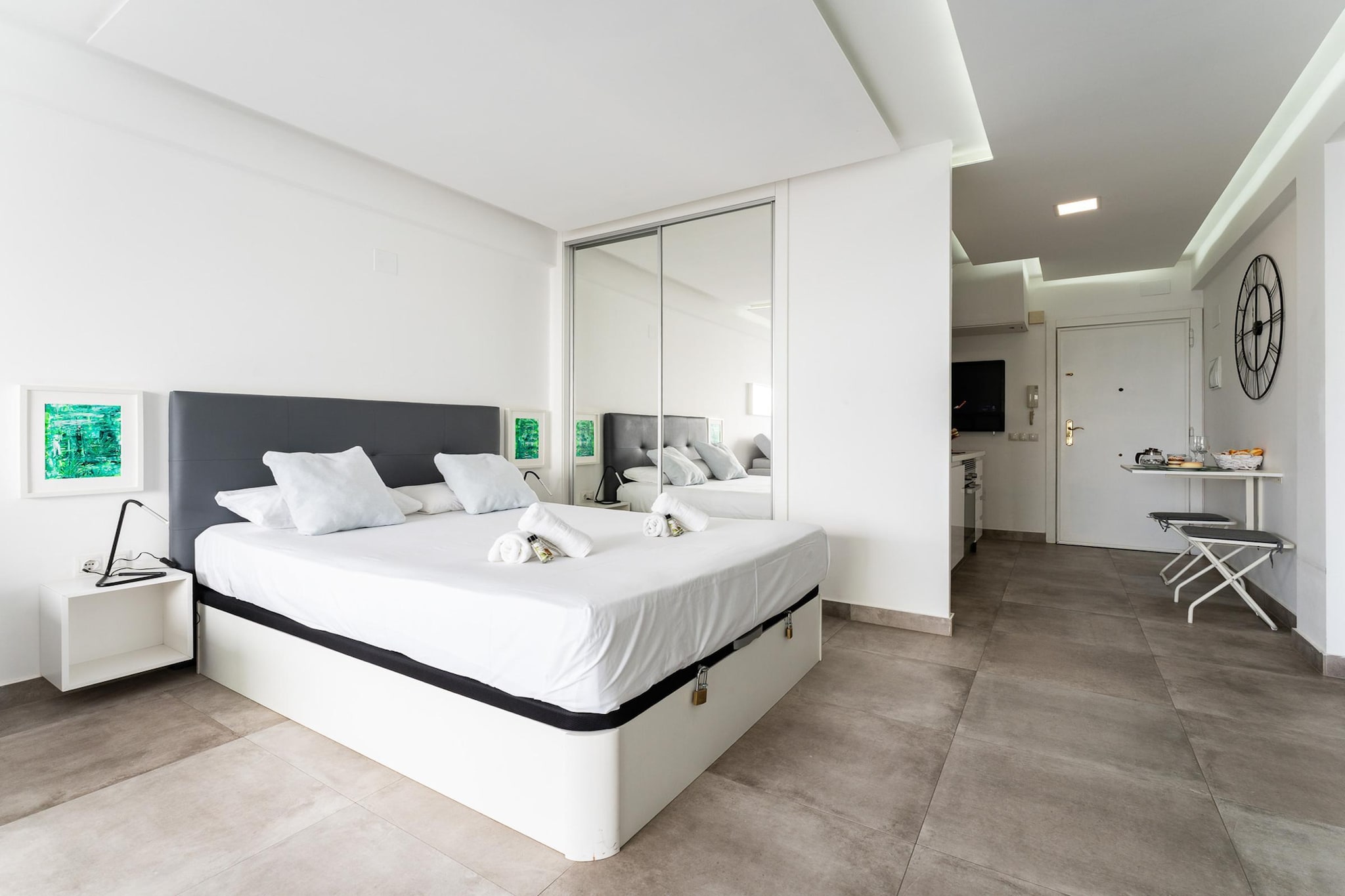 CT 405 - Faro's Torremolinos Sea Views Studio - Slaapkamer