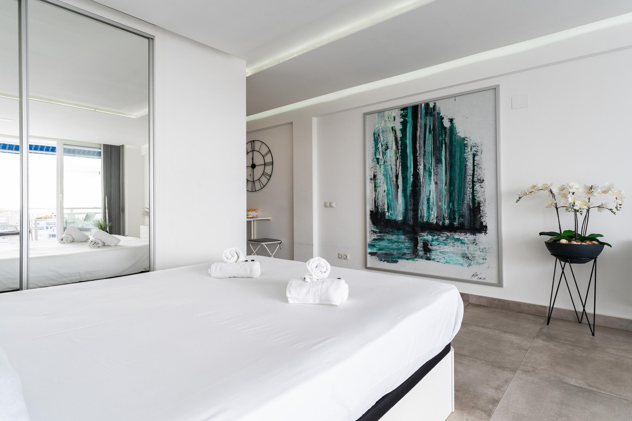 CT 405 - Faro's Torremolinos Sea Views Studio - Slaapkamer
